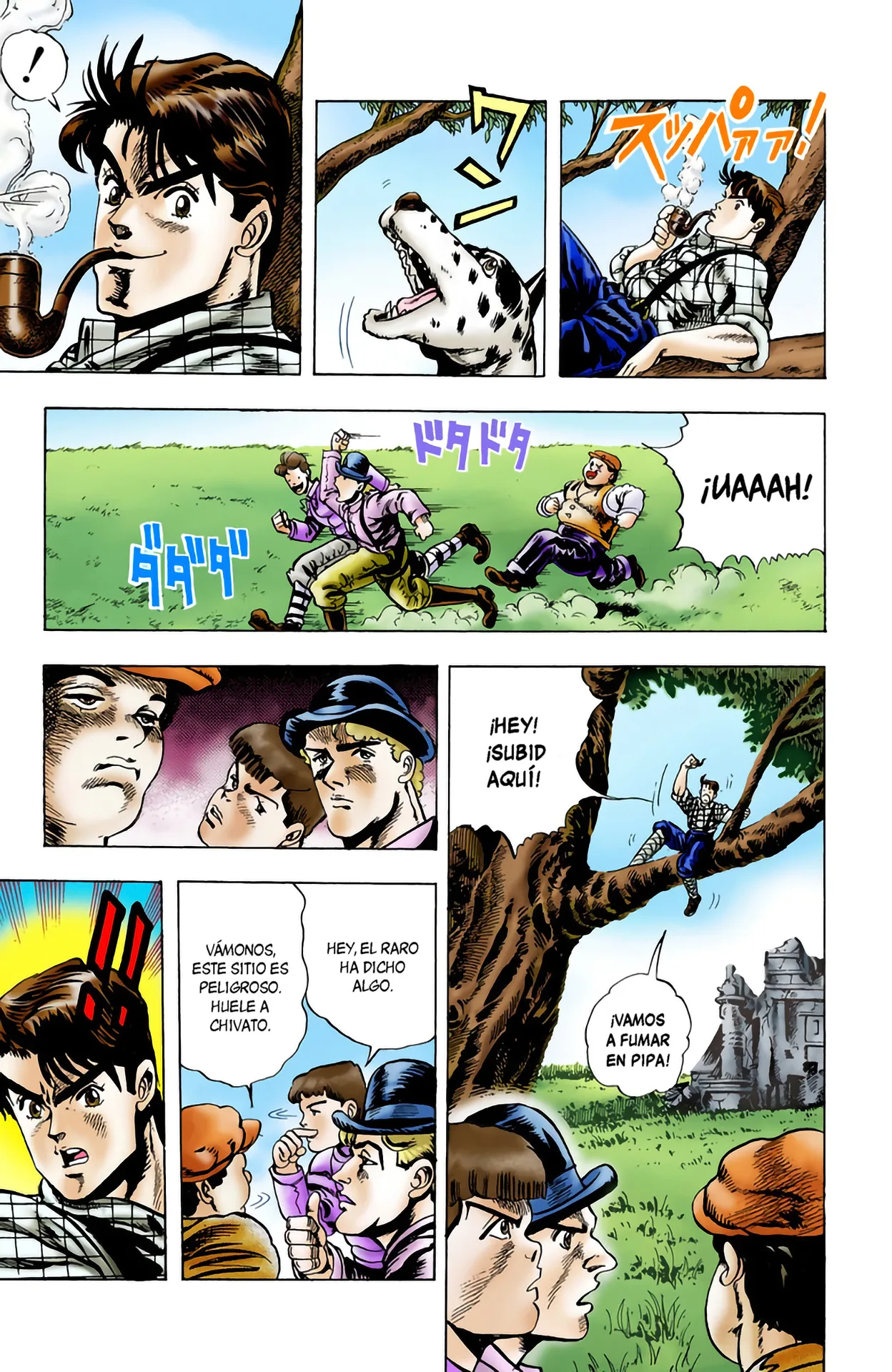 JoJo's Bizarre Adventure, Part 1: Phantom Blood (Official Colored) capítulo 3, página 8