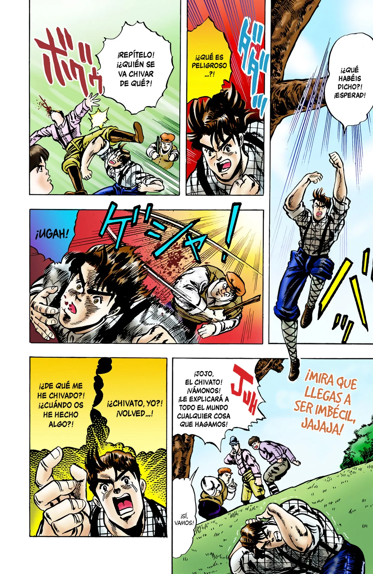 JoJo's Bizarre Adventure, Part 1: Phantom Blood (Official Colored) capítulo 3, página 9
