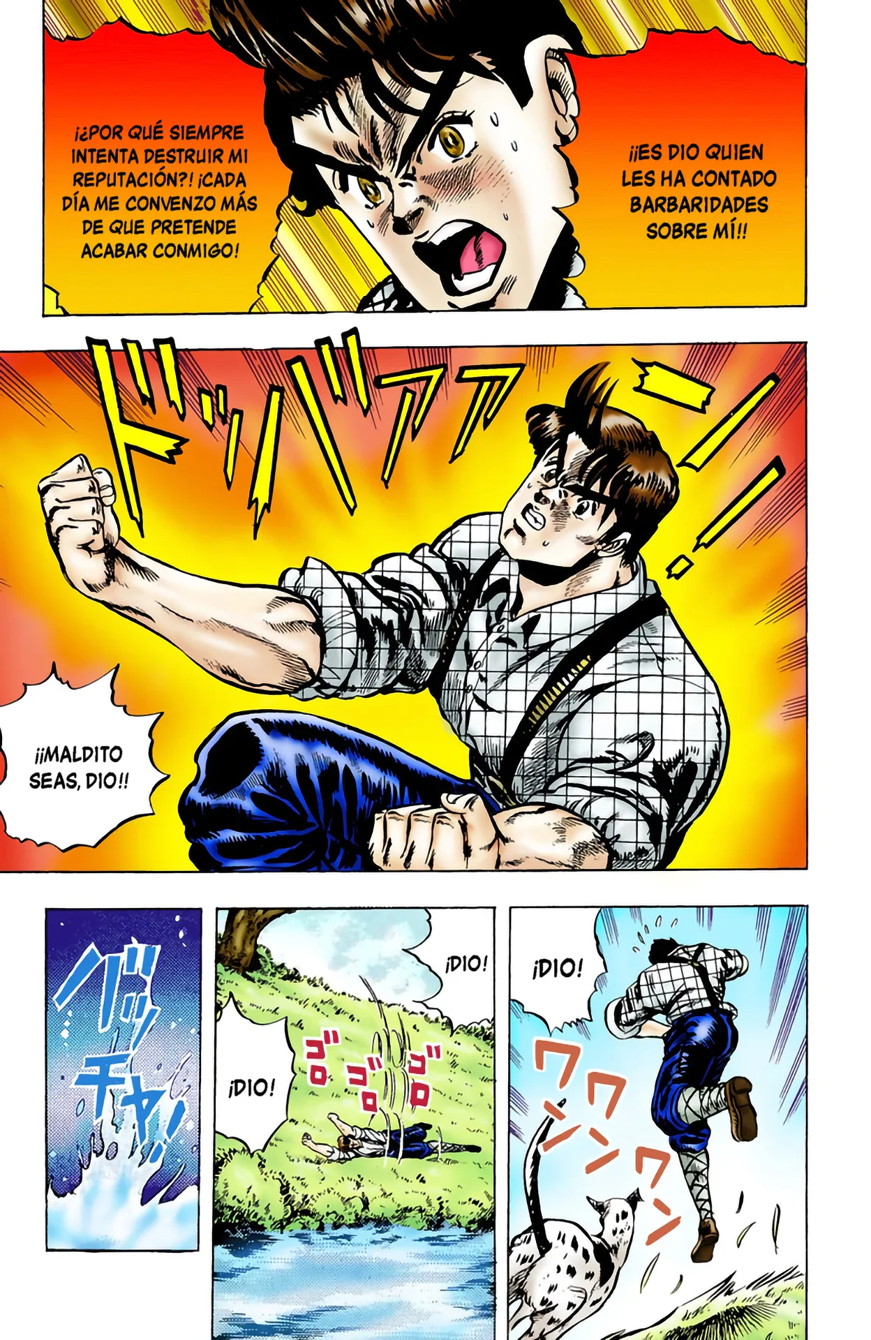 JoJo's Bizarre Adventure, Part 1: Phantom Blood (Official Colored) capítulo 3, página 10