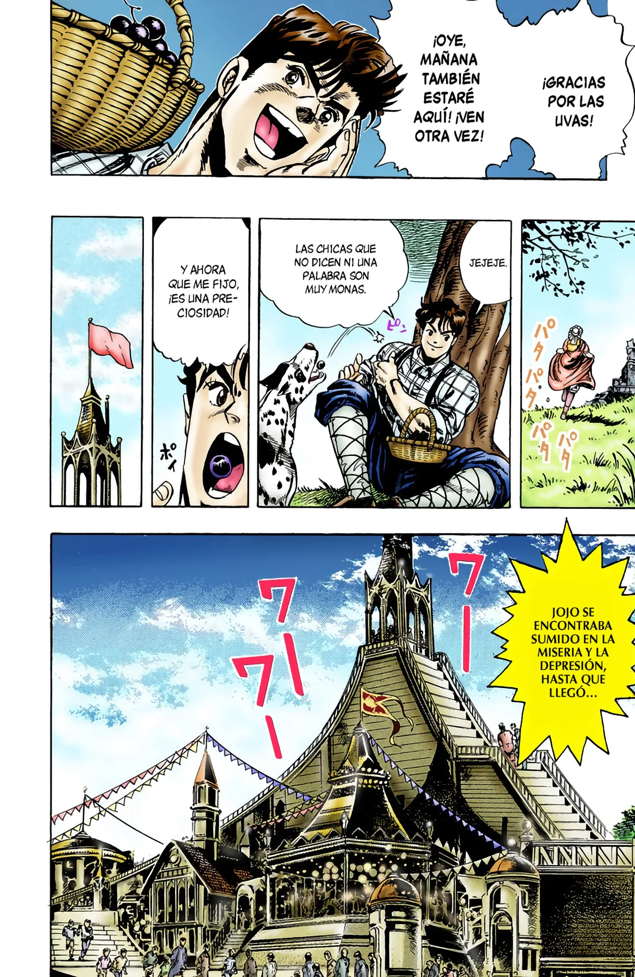 JoJo's Bizarre Adventure, Part 1: Phantom Blood (Official Colored) capítulo 3, página 13