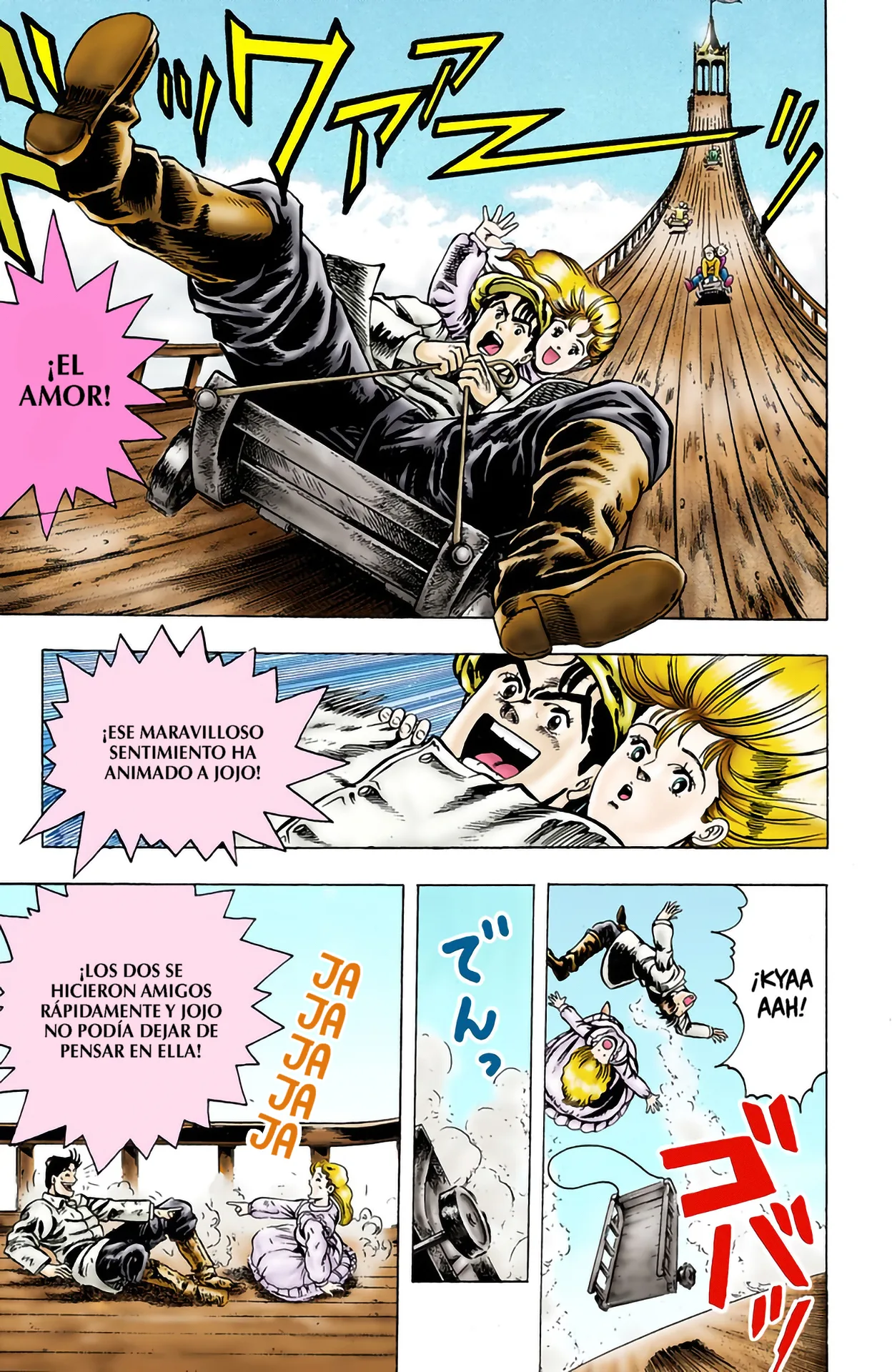 JoJo's Bizarre Adventure, Part 1: Phantom Blood (Official Colored) capítulo 3, página 14