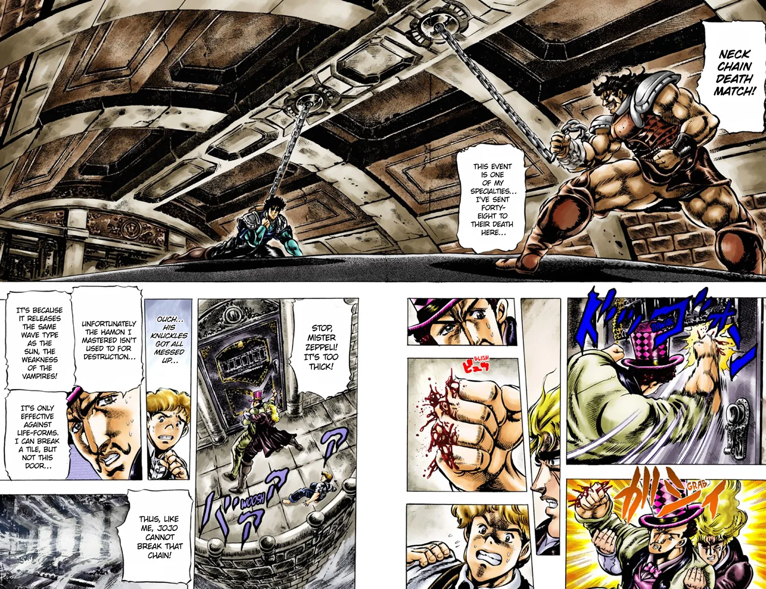 JoJo's Bizarre Adventure, Part 1: Phantom Blood (Official Colored) capítulo 33, página 3