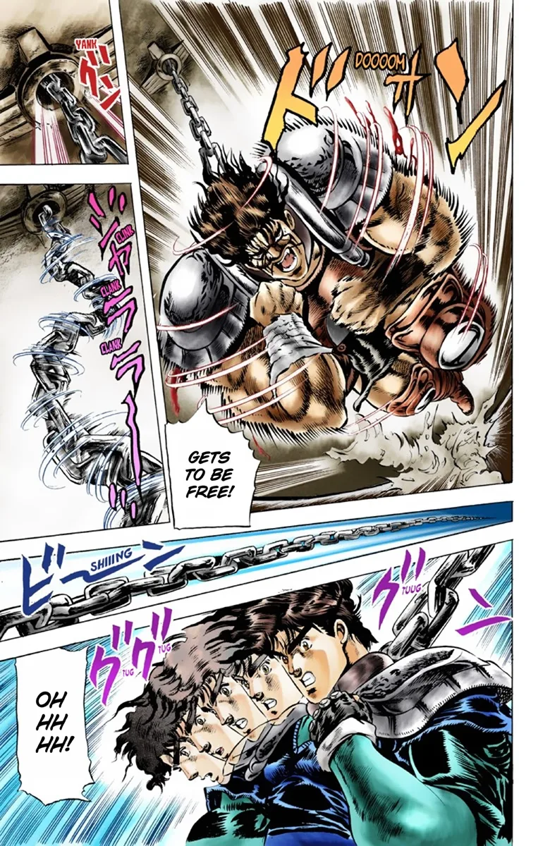 JoJo's Bizarre Adventure, Part 1: Phantom Blood (Official Colored) capítulo 33, página 5
