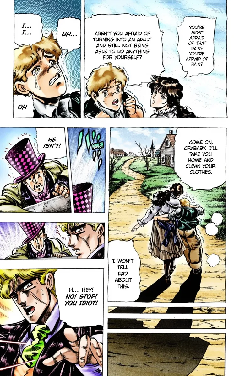 JoJo's Bizarre Adventure, Part 1: Phantom Blood (Official Colored) capítulo 33, página 15