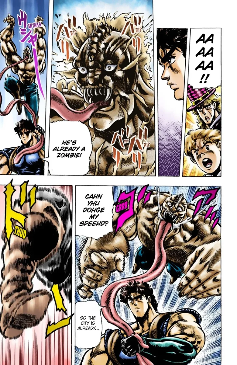 JoJo's Bizarre Adventure, Part 1: Phantom Blood (Official Colored) capítulo 36, página 8