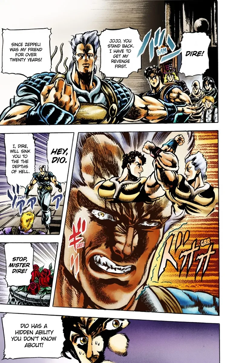 JoJo's Bizarre Adventure, Part 1: Phantom Blood (Official Colored) capítulo 38, página 9