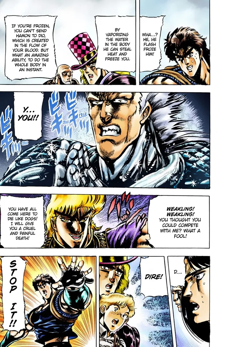 JoJo's Bizarre Adventure, Part 1: Phantom Blood (Official Colored) capítulo 38, página 14