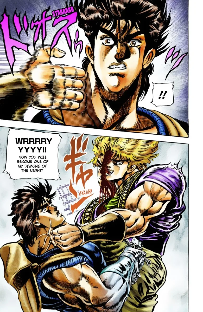 JoJo's Bizarre Adventure, Part 1: Phantom Blood (Official Colored) capítulo 39, página 18