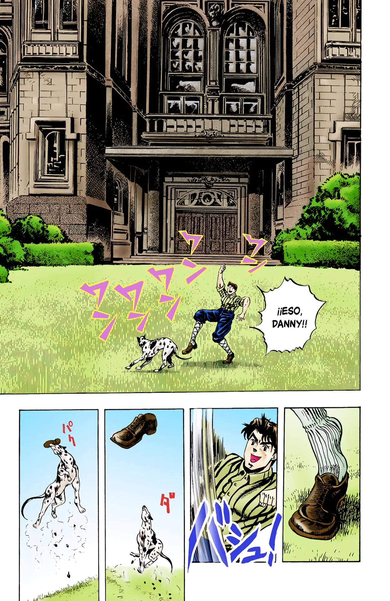 JoJo's Bizarre Adventure, Part 1: Phantom Blood (Official Colored) capítulo 4, página 8