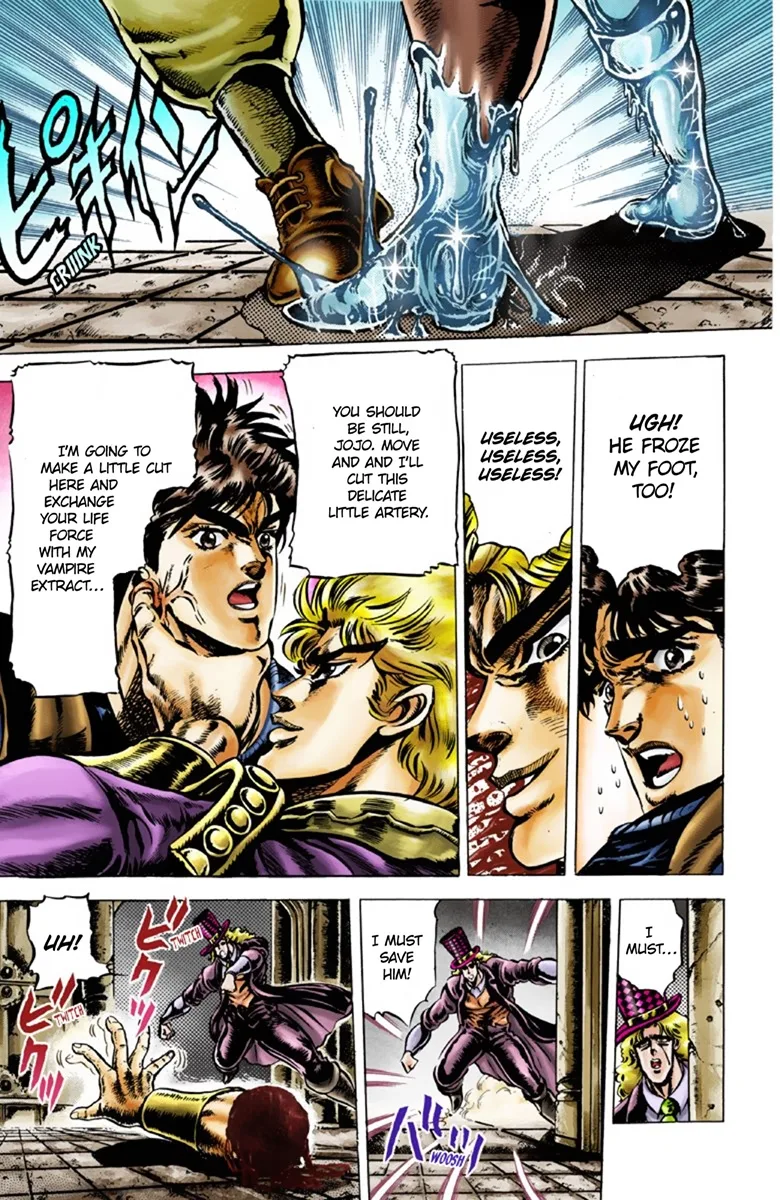 JoJo's Bizarre Adventure, Part 1: Phantom Blood (Official Colored) capítulo 40, página 4