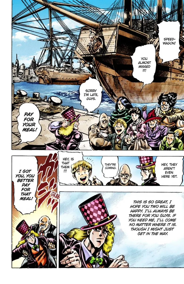 JoJo's Bizarre Adventure, Part 1: Phantom Blood (Official Colored) capítulo 41, página 18