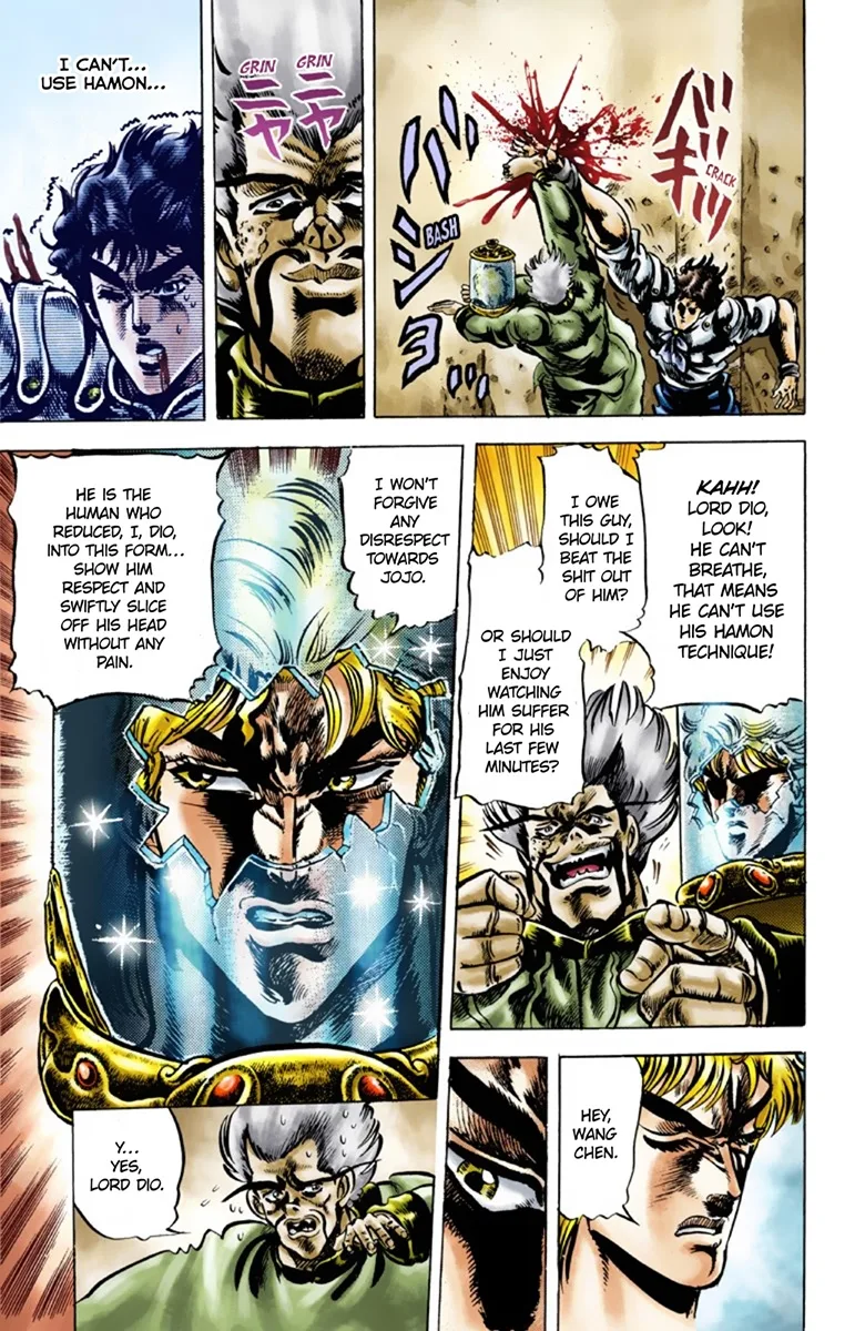 JoJo's Bizarre Adventure, Part 1: Phantom Blood (Official Colored) capítulo 43, página 9