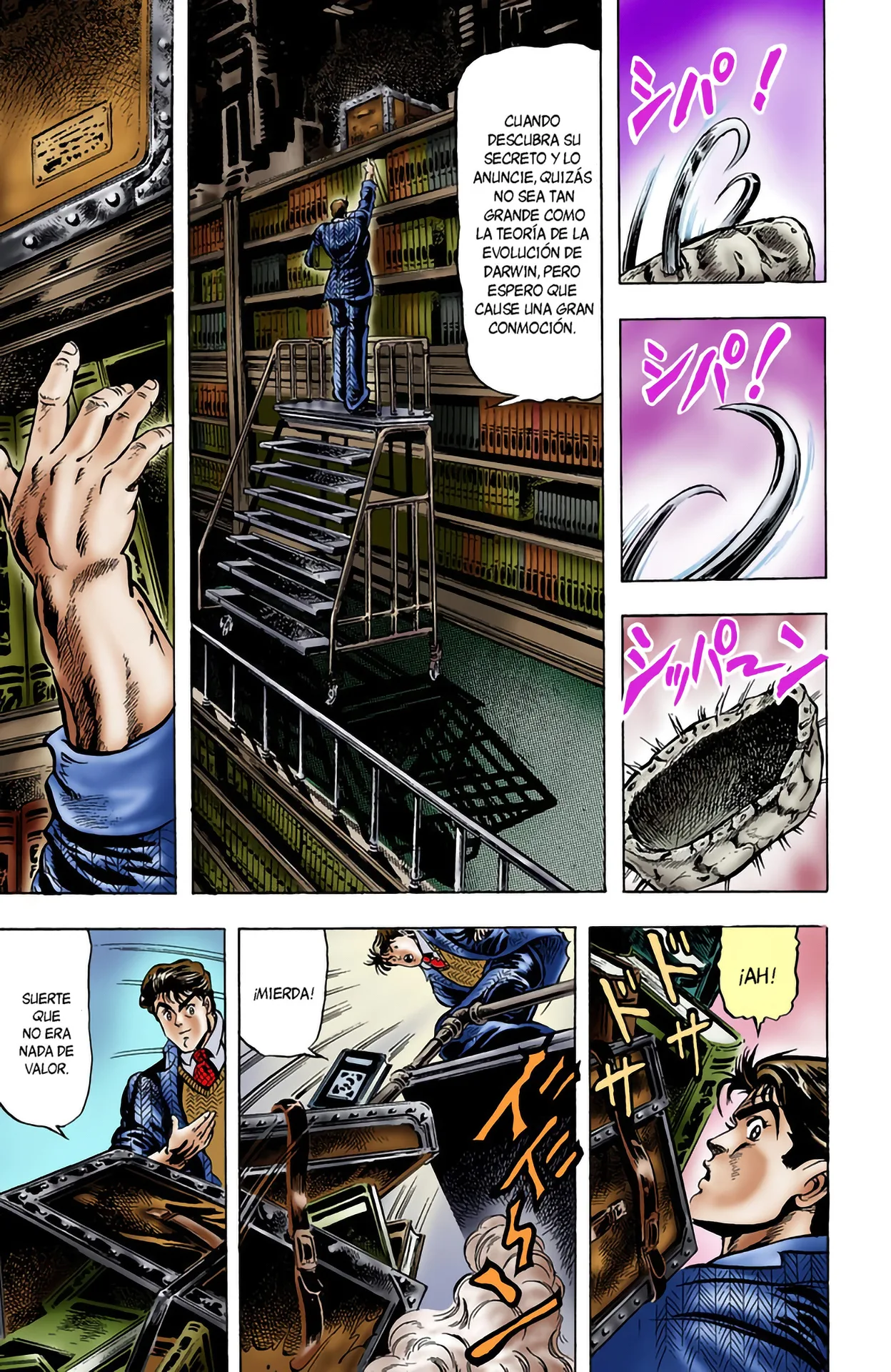 JoJo's Bizarre Adventure, Part 1: Phantom Blood (Official Colored) capítulo 6, página 19