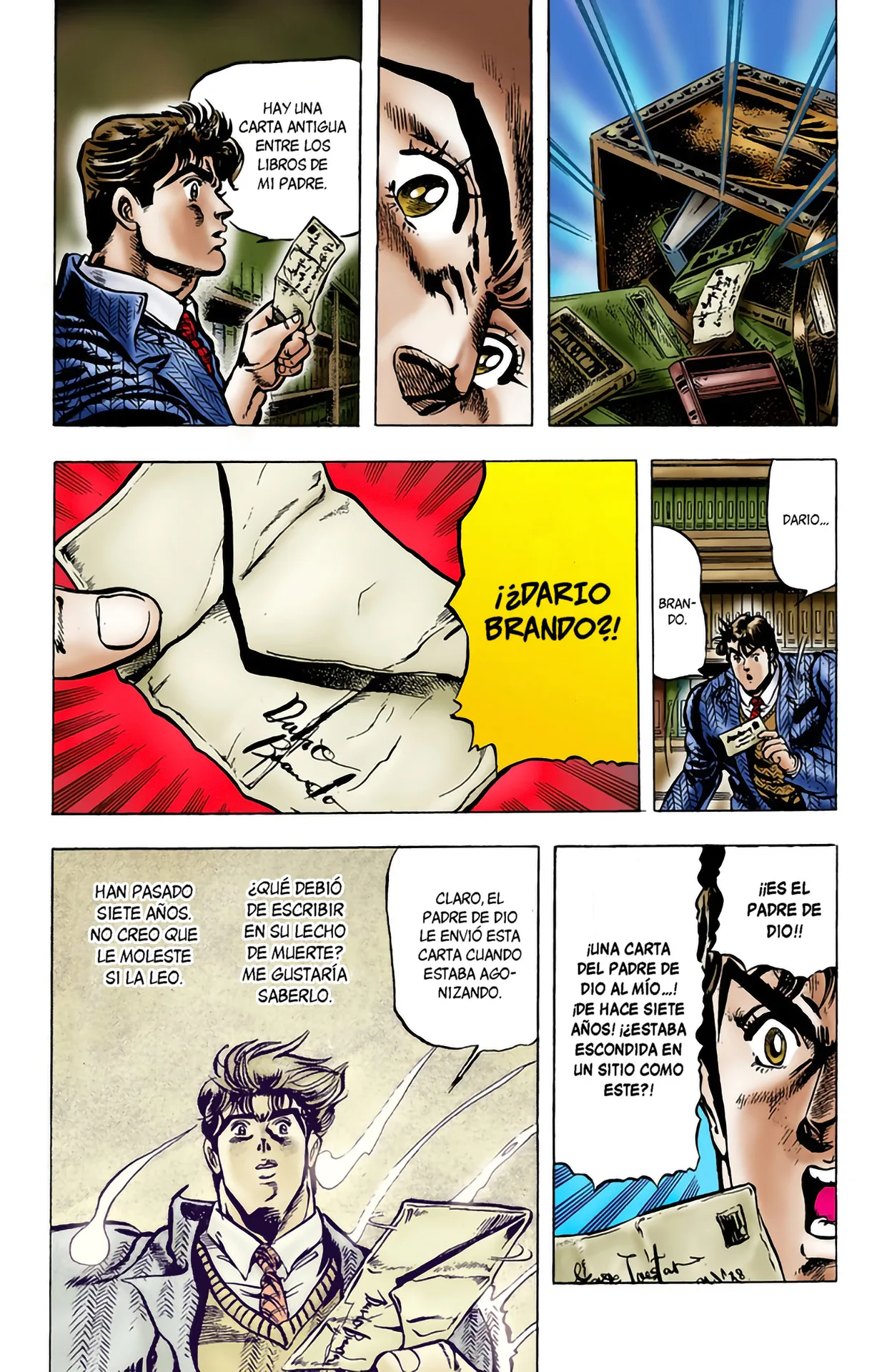 JoJo's Bizarre Adventure, Part 1: Phantom Blood (Official Colored) capítulo 6, página 20