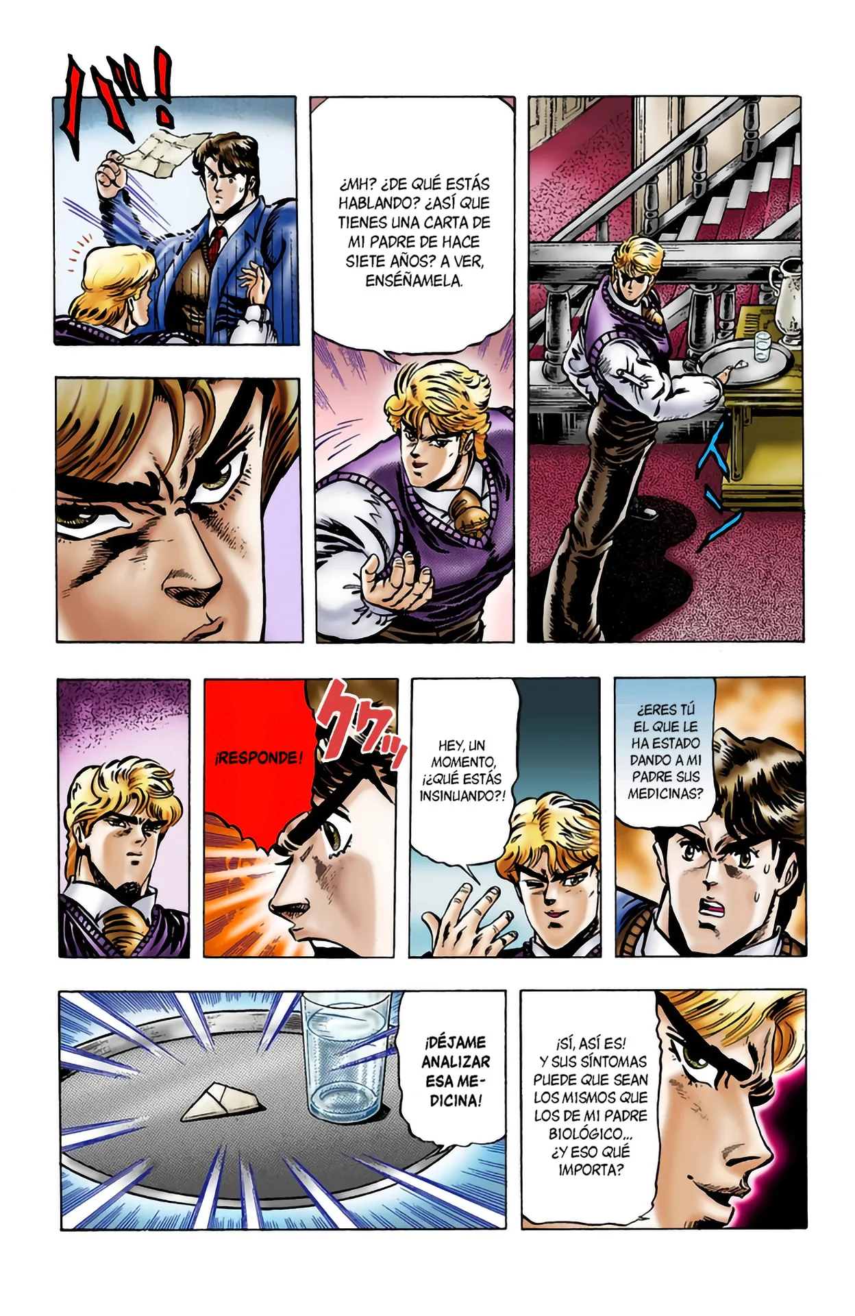 JoJo's Bizarre Adventure, Part 1: Phantom Blood (Official Colored) capítulo 7, página 9