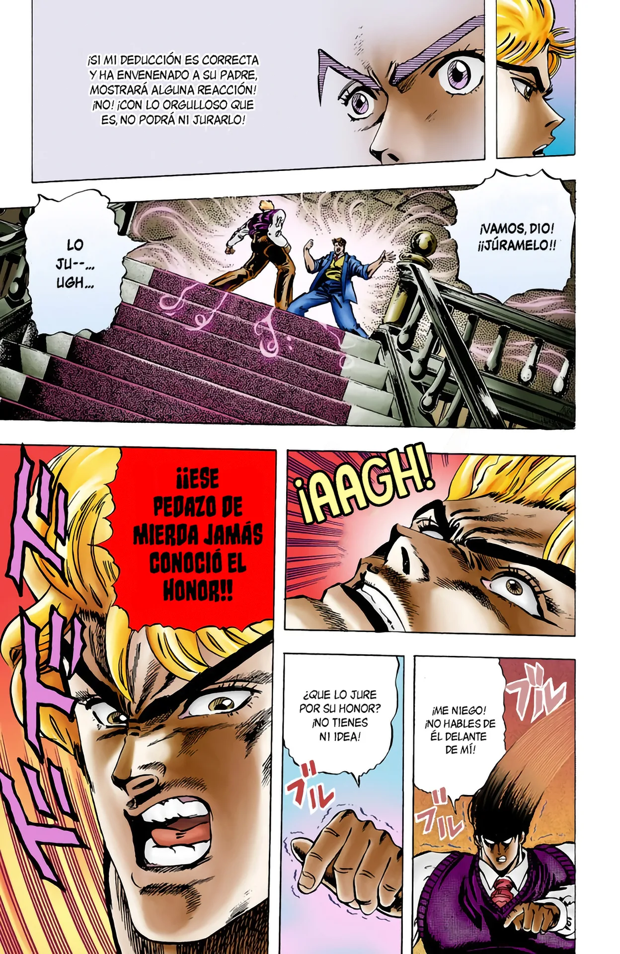 JoJo's Bizarre Adventure, Part 1: Phantom Blood (Official Colored) capítulo 7, página 13