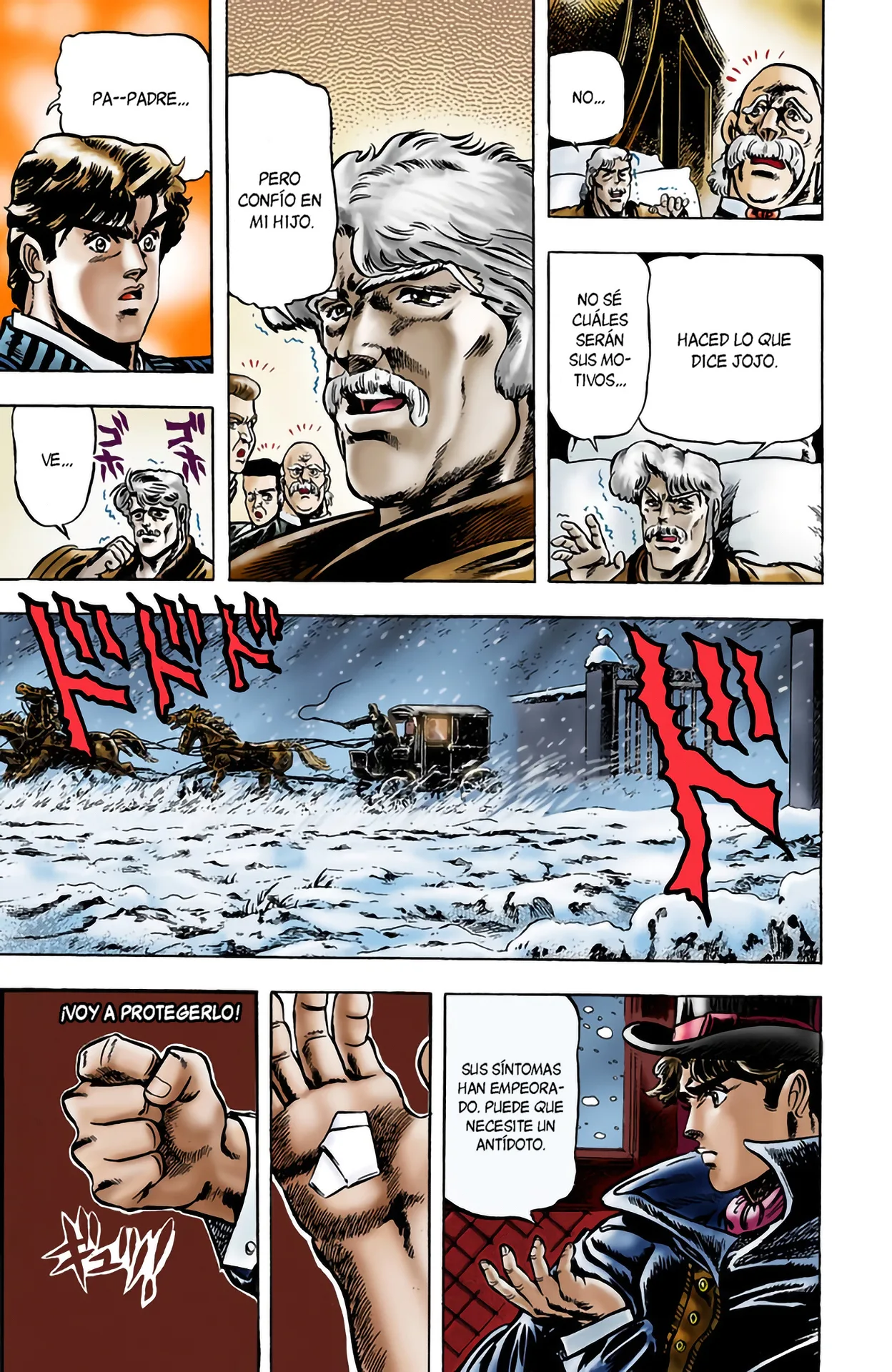 JoJo's Bizarre Adventure, Part 1: Phantom Blood (Official Colored) capítulo 8, página 4