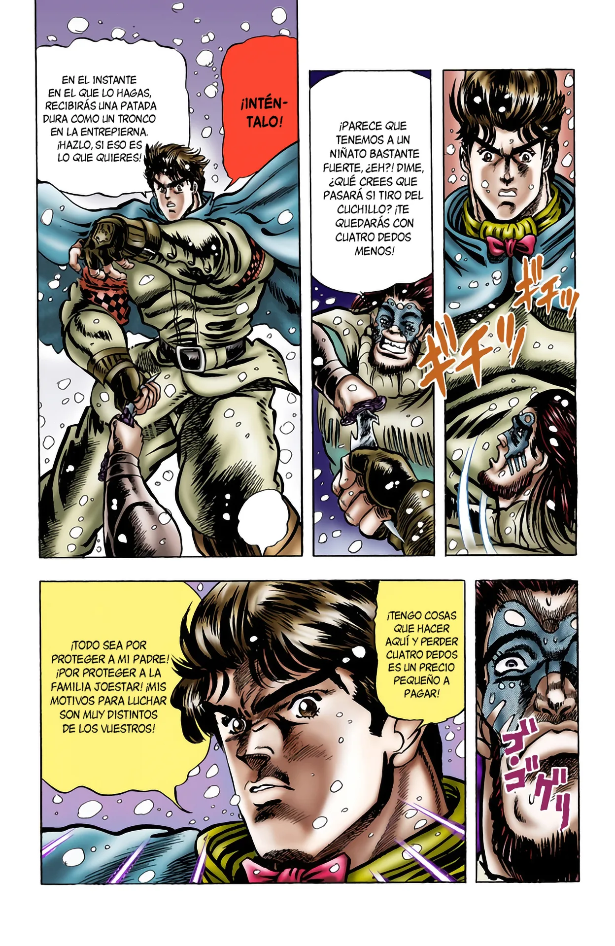 JoJo's Bizarre Adventure, Part 1: Phantom Blood (Official Colored) capítulo 8, página 19