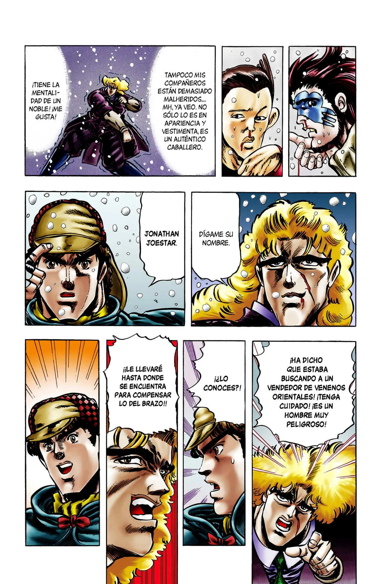 JoJo's Bizarre Adventure, Part 1: Phantom Blood (Official Colored) capítulo 9, página 14