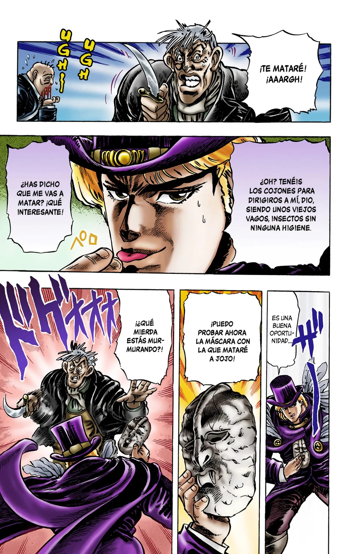 JoJo's Bizarre Adventure, Part 1: Phantom Blood (Official Colored) capítulo 9, página 18