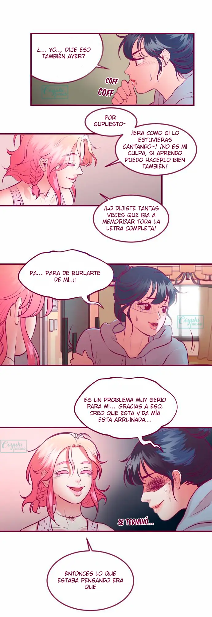 Just Right There! capítulo 13, página 8