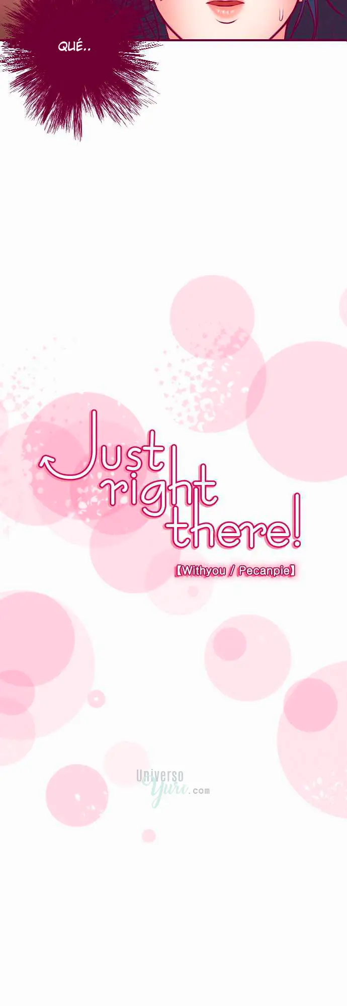 Just Right There! capítulo 50, página 3