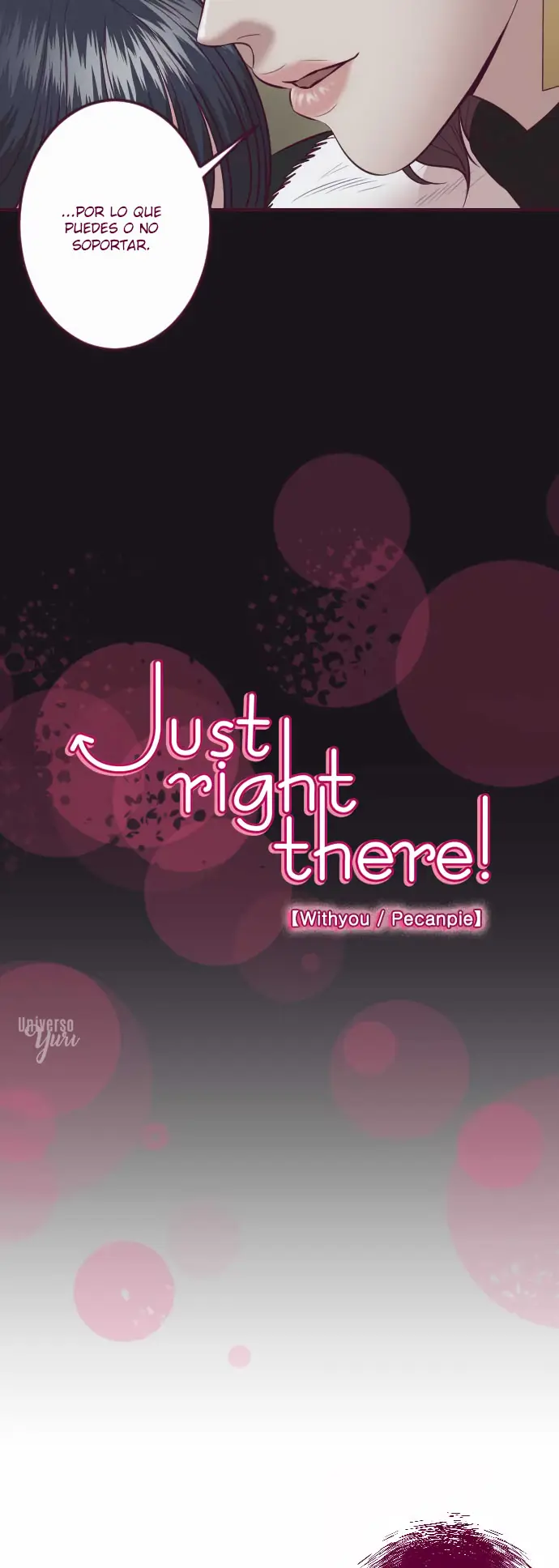 Just Right There! capítulo 56, página 3