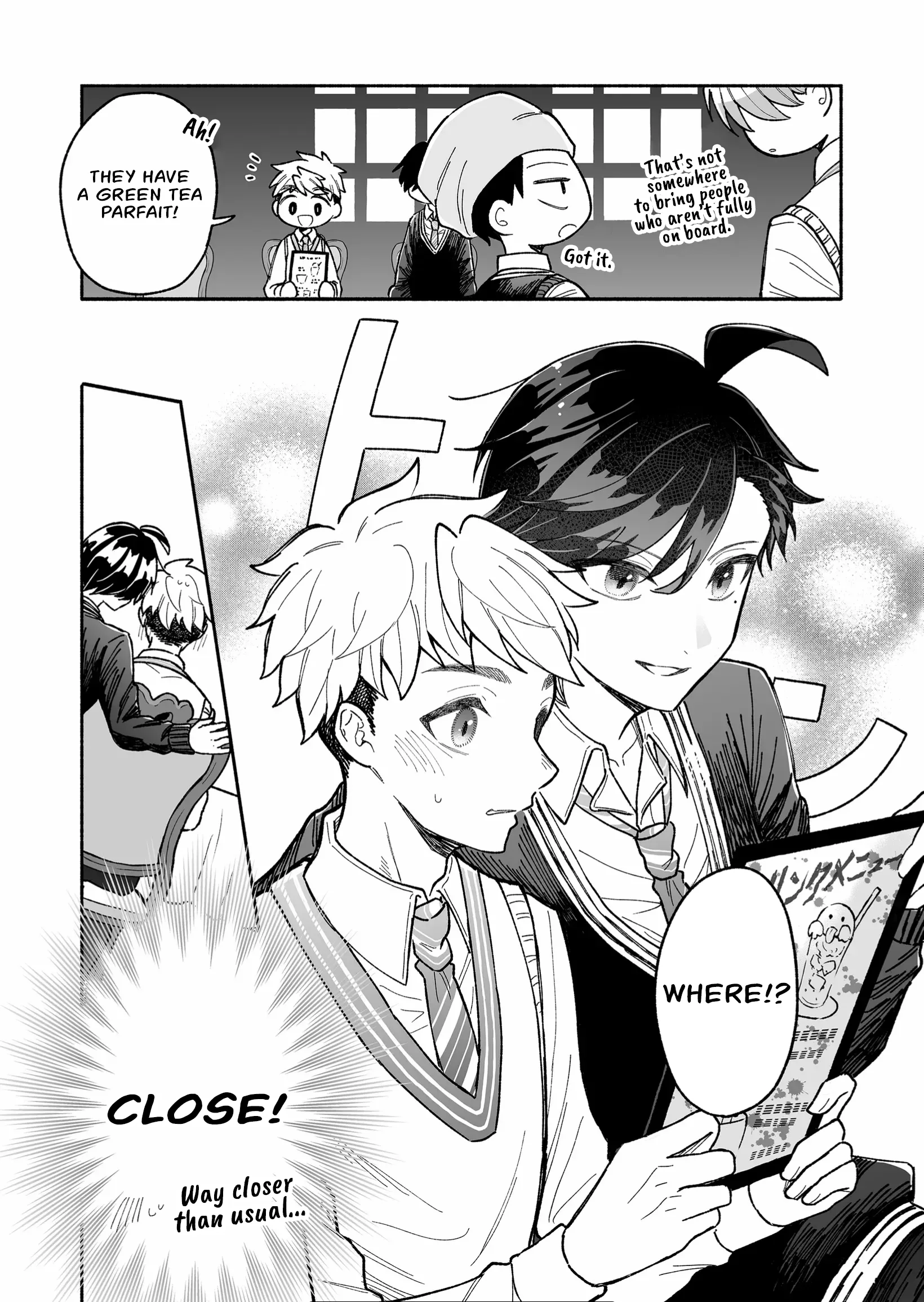 Kakkoii Onnanoko to 12-centi no Yakusoku capítulo 10, página 6