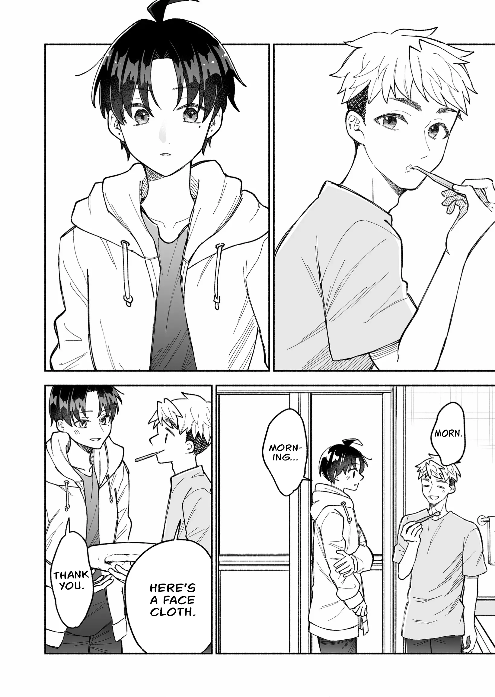 Kakkoii Onnanoko to 12-centi no Yakusoku capítulo 14, página 8