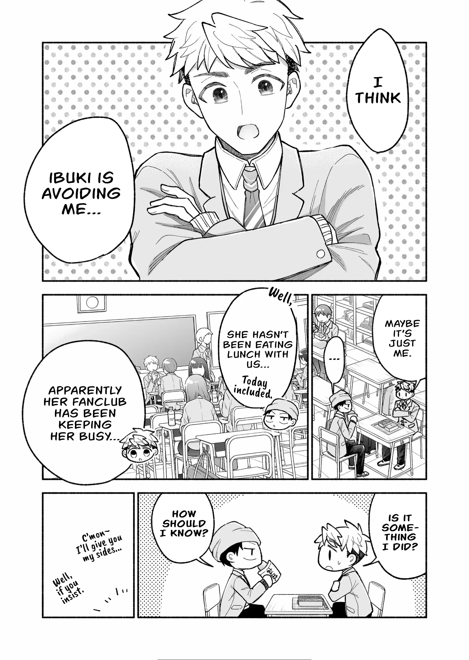 Kakkoii Onnanoko to 12-centi no Yakusoku capítulo 15, página 3