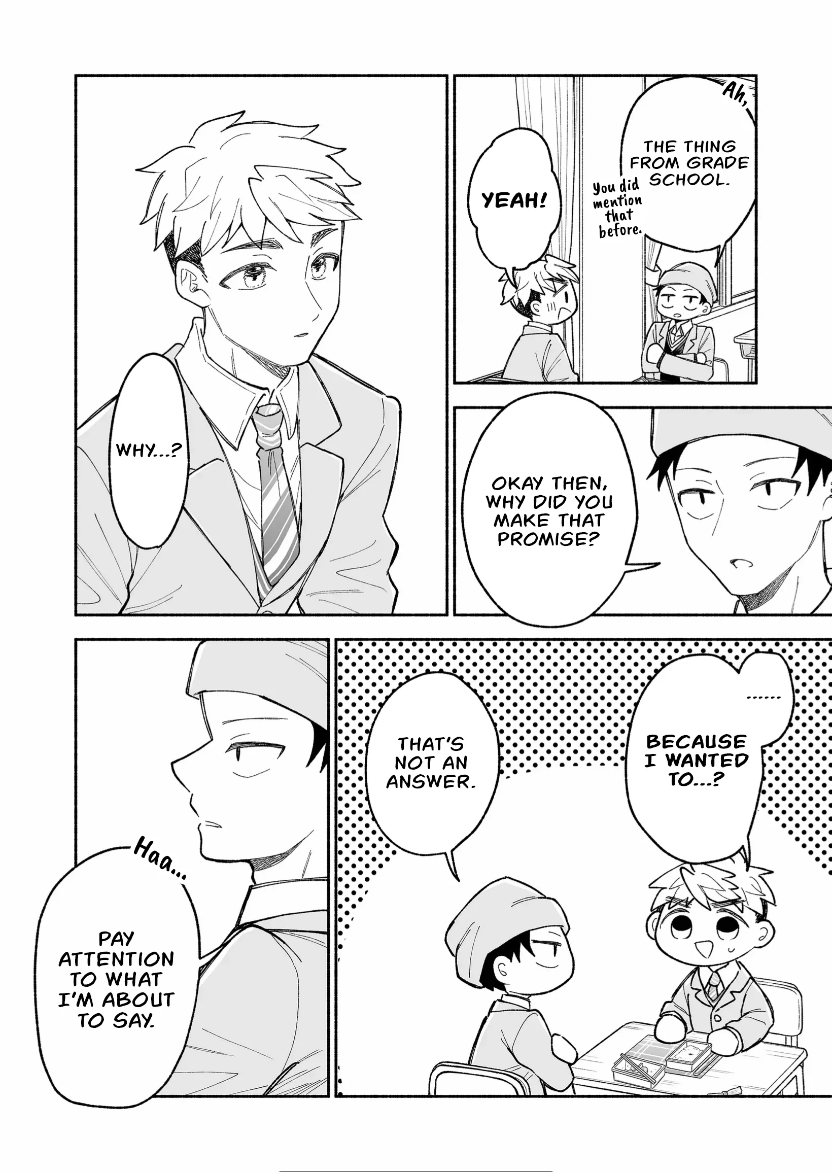 Kakkoii Onnanoko to 12-centi no Yakusoku capítulo 16, página 6