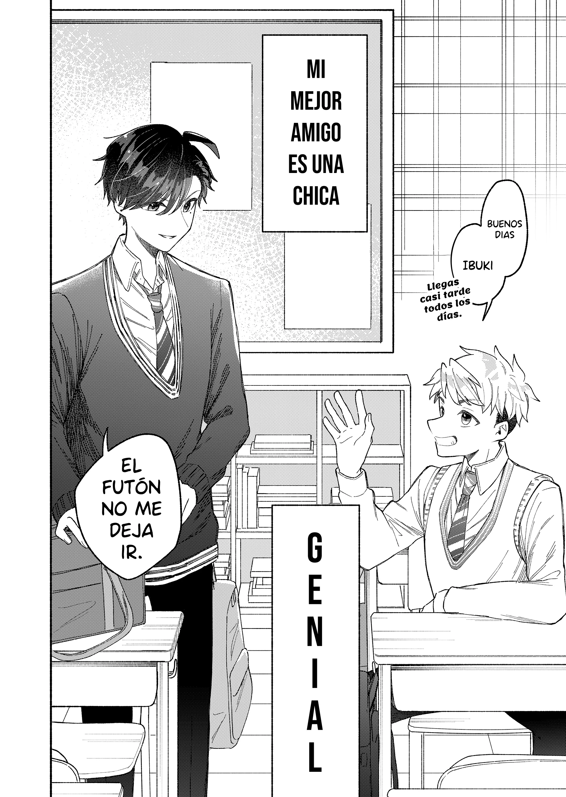 Kakkoii Onnanoko to 12-centi no Yakusoku capítulo 2, página 3