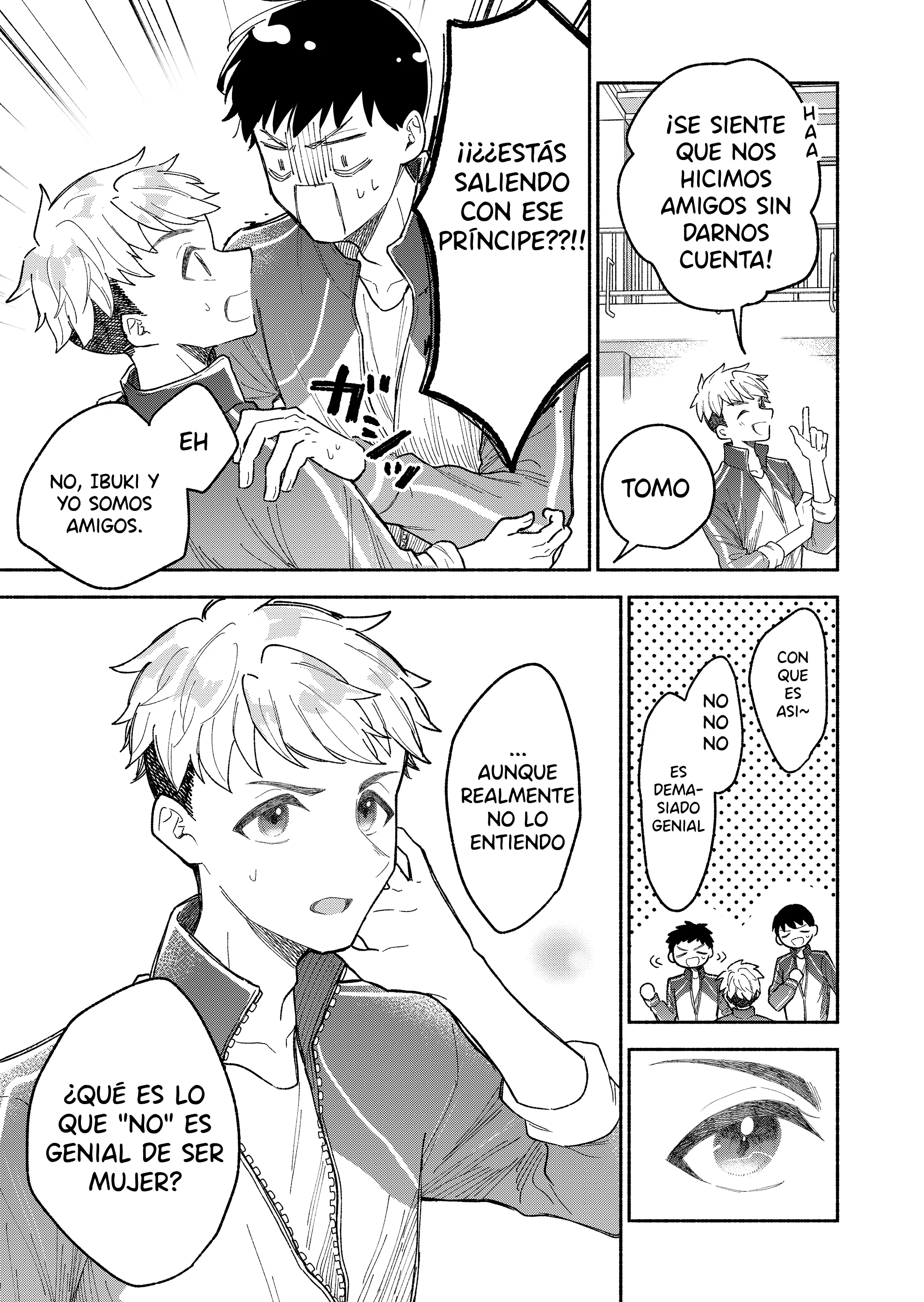 Kakkoii Onnanoko to 12-centi no Yakusoku capítulo 2, página 6