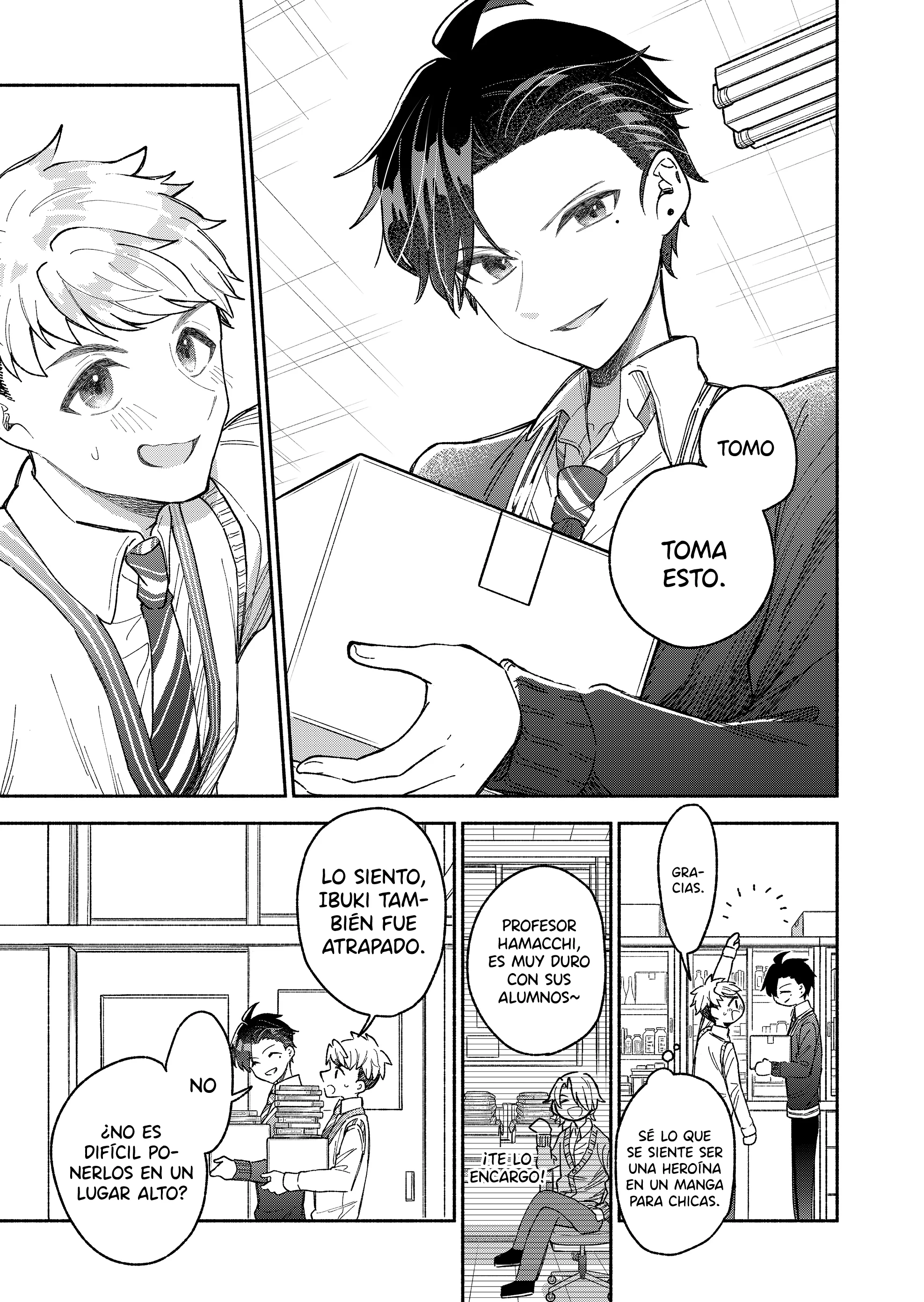 Kakkoii Onnanoko to 12-centi no Yakusoku capítulo 2, página 8