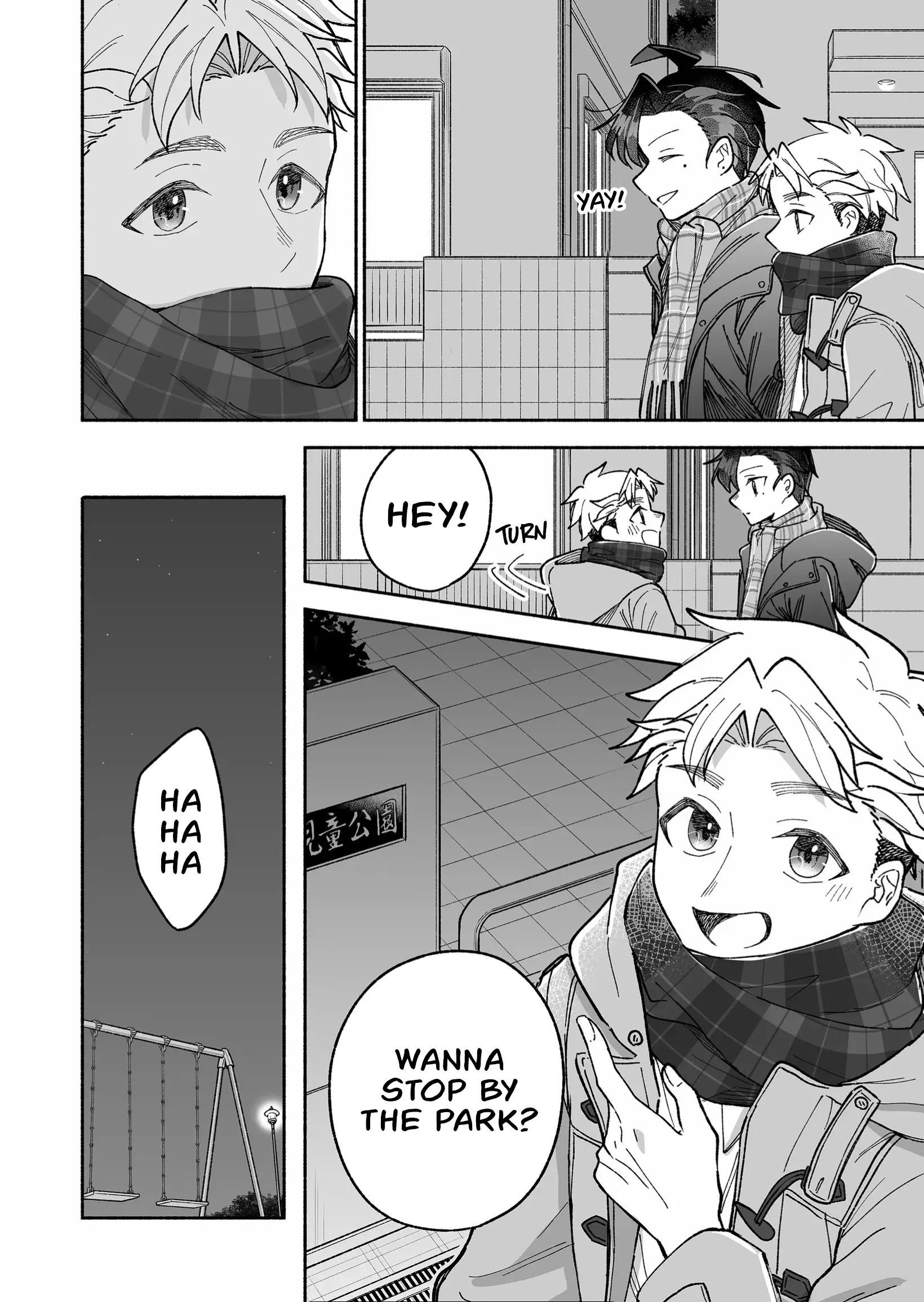 Kakkoii Onnanoko to 12-centi no Yakusoku capítulo 21, página 2