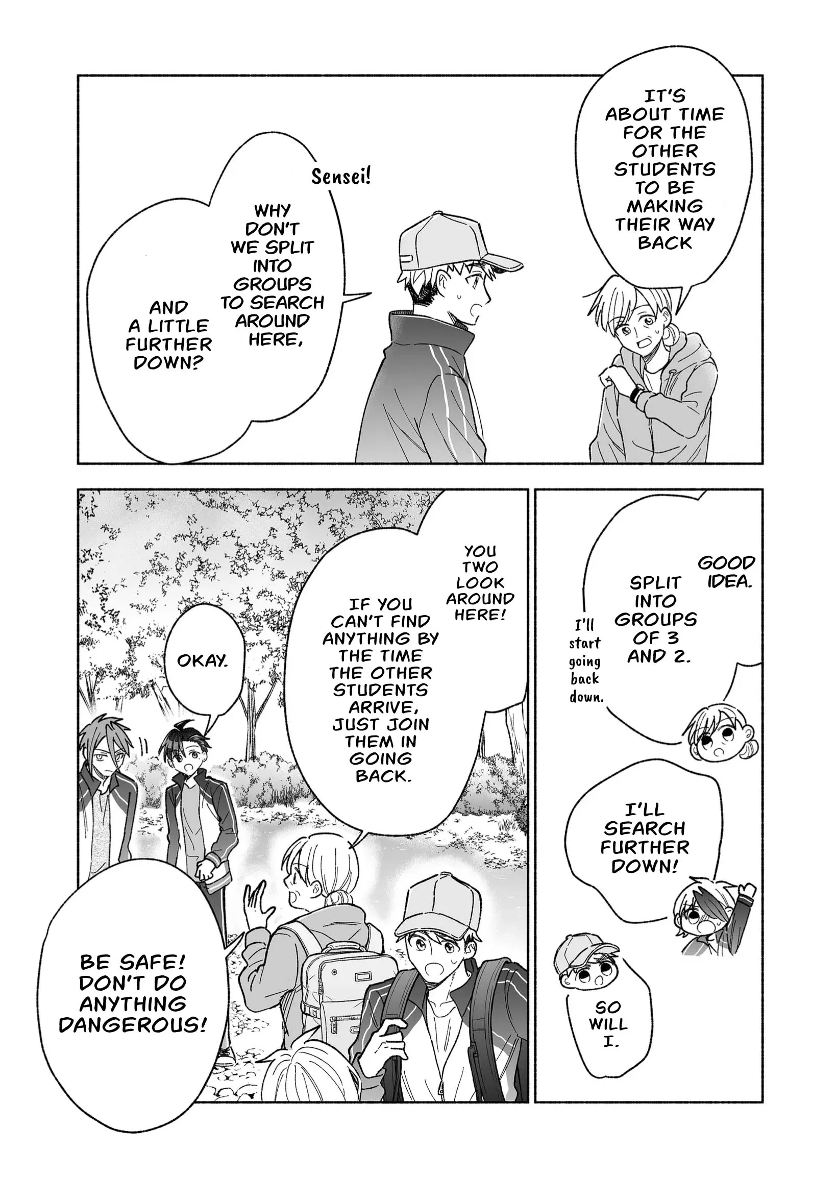 Kakkoii Onnanoko to 12-centi no Yakusoku capítulo 39, página 7