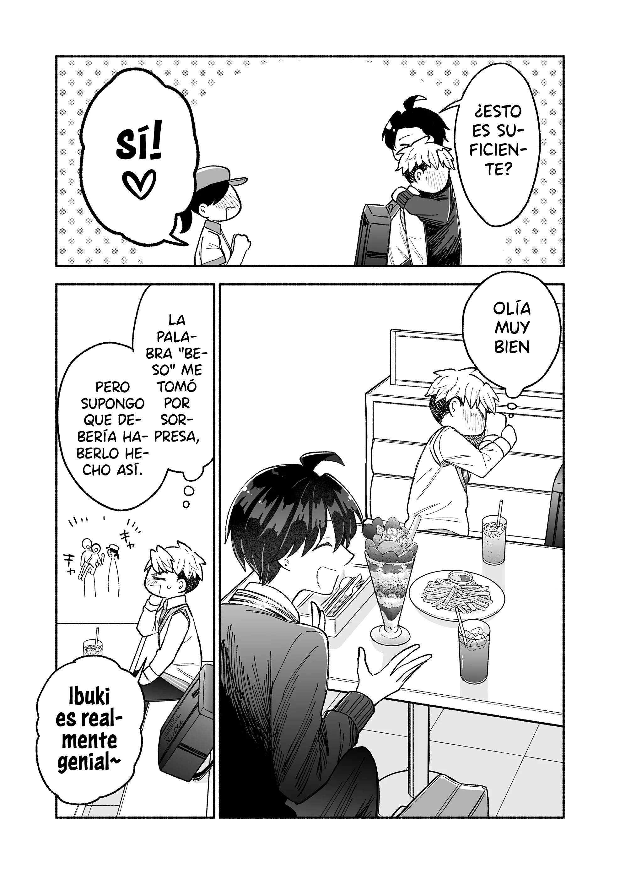 Kakkoii Onnanoko to 12-centi no Yakusoku capítulo 4, página 7
