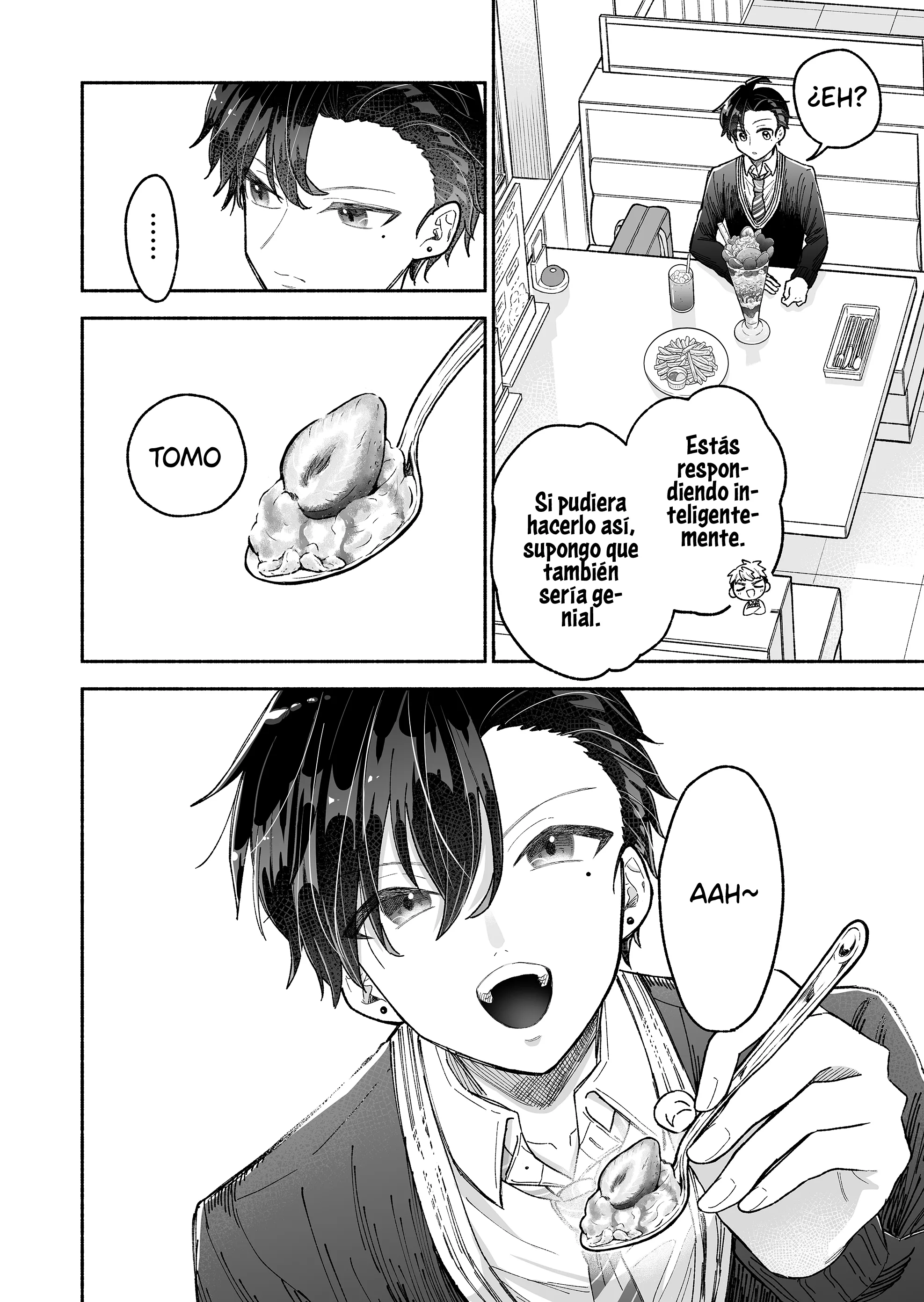 Kakkoii Onnanoko to 12-centi no Yakusoku capítulo 4, página 8