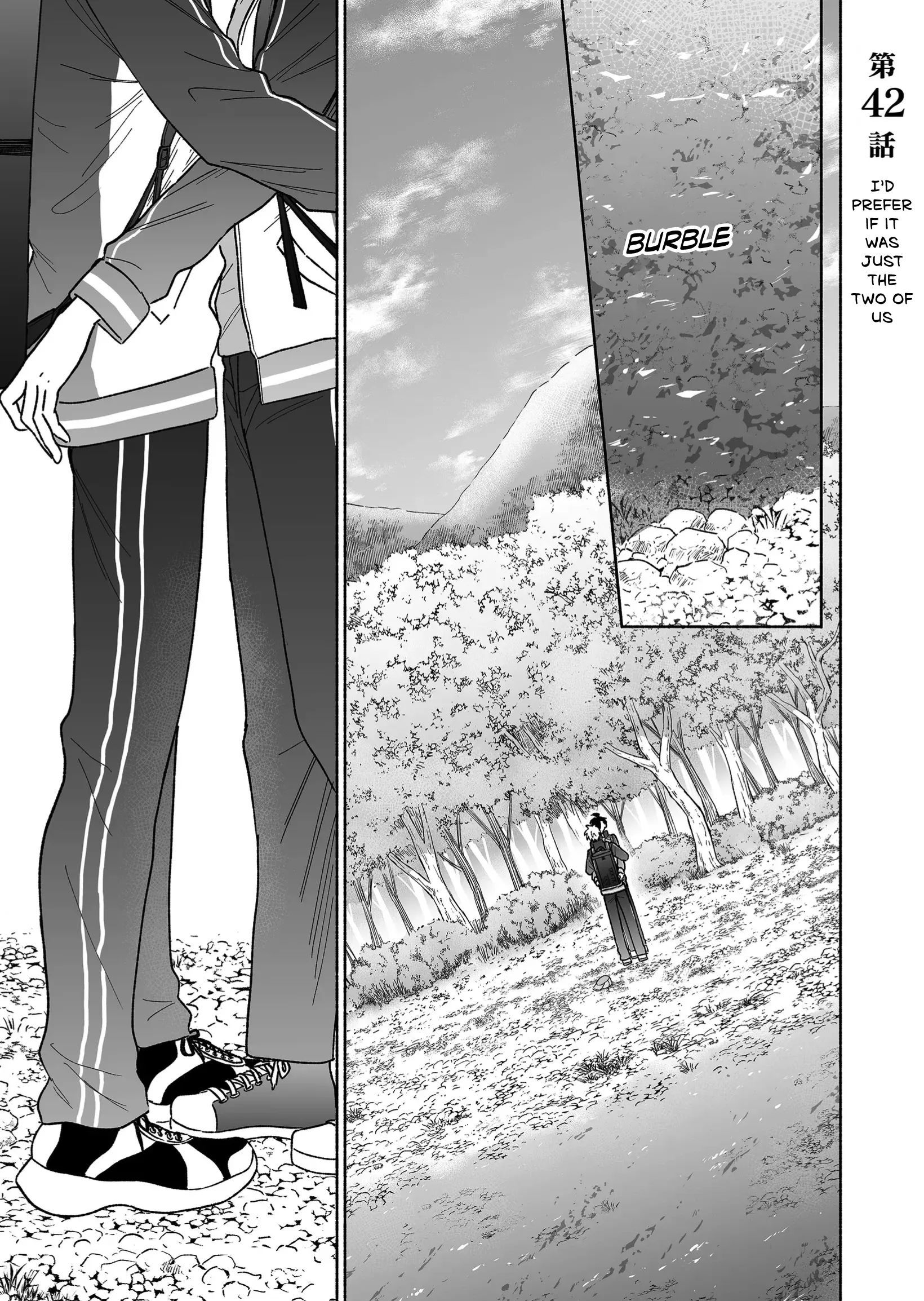 Kakkoii Onnanoko to 12-centi no Yakusoku capítulo 42, página 1