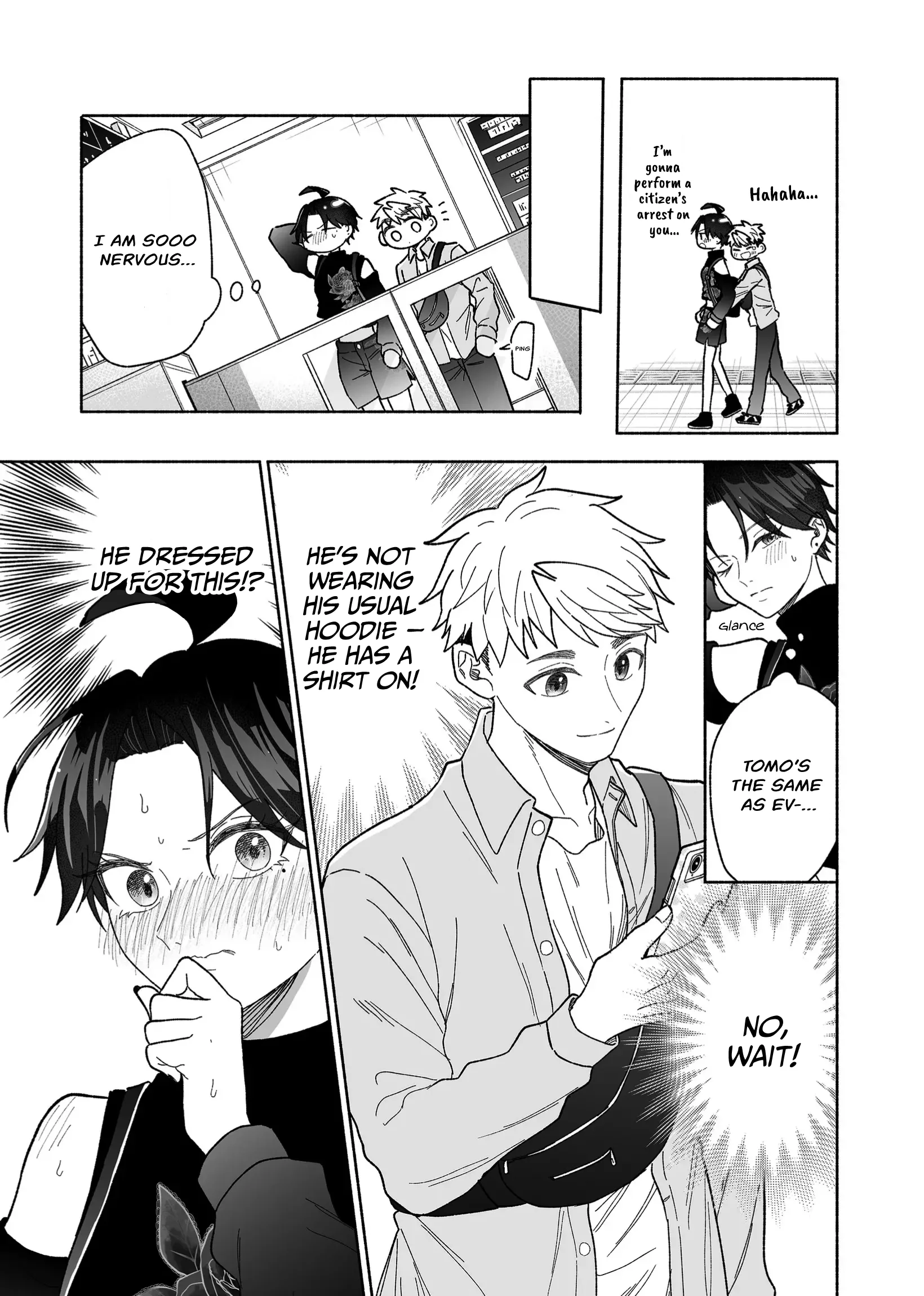 Kakkoii Onnanoko to 12-centi no Yakusoku capítulo 43, página 13