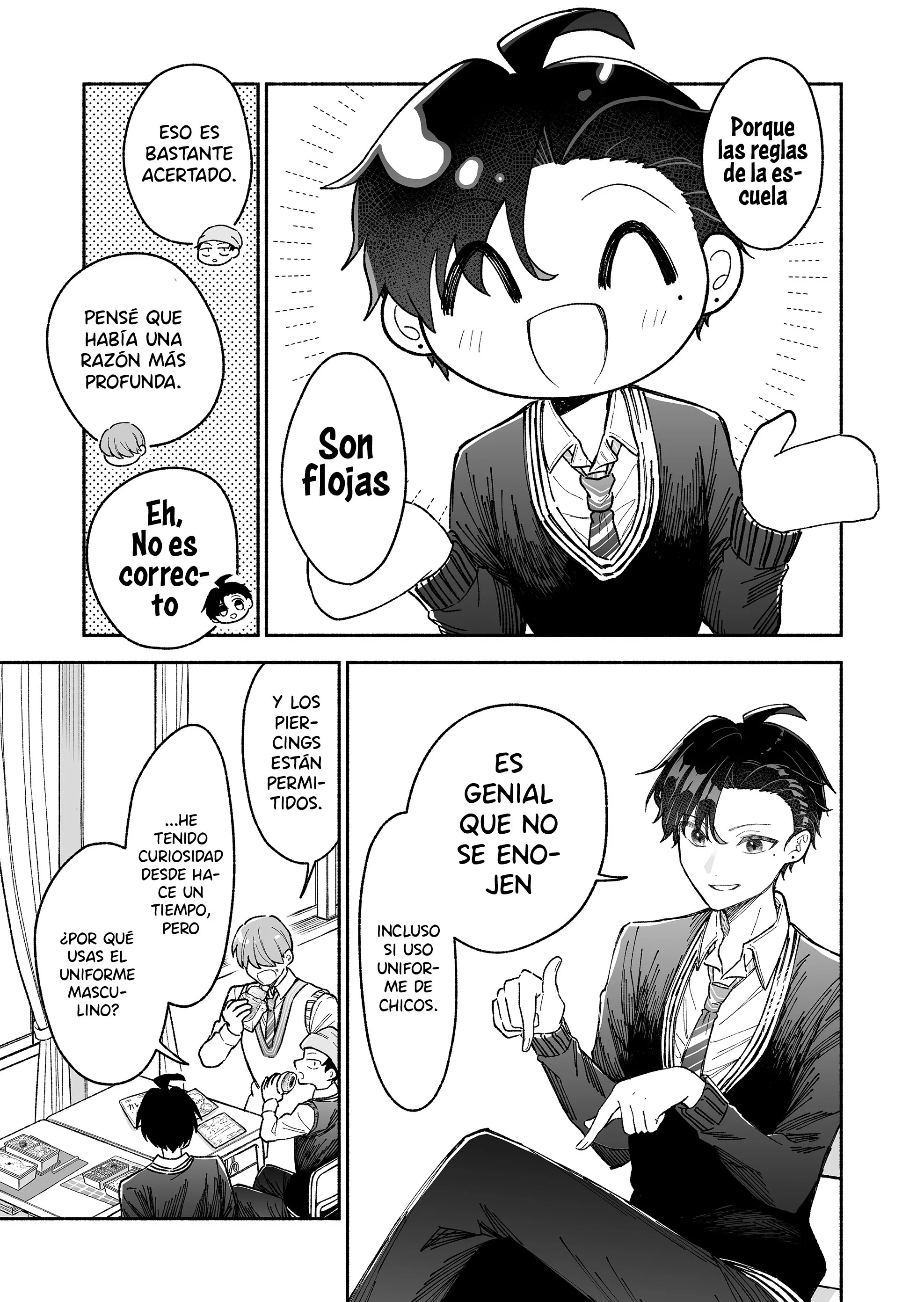 Kakkoii Onnanoko to 12-centi no Yakusoku capítulo 5, página 4