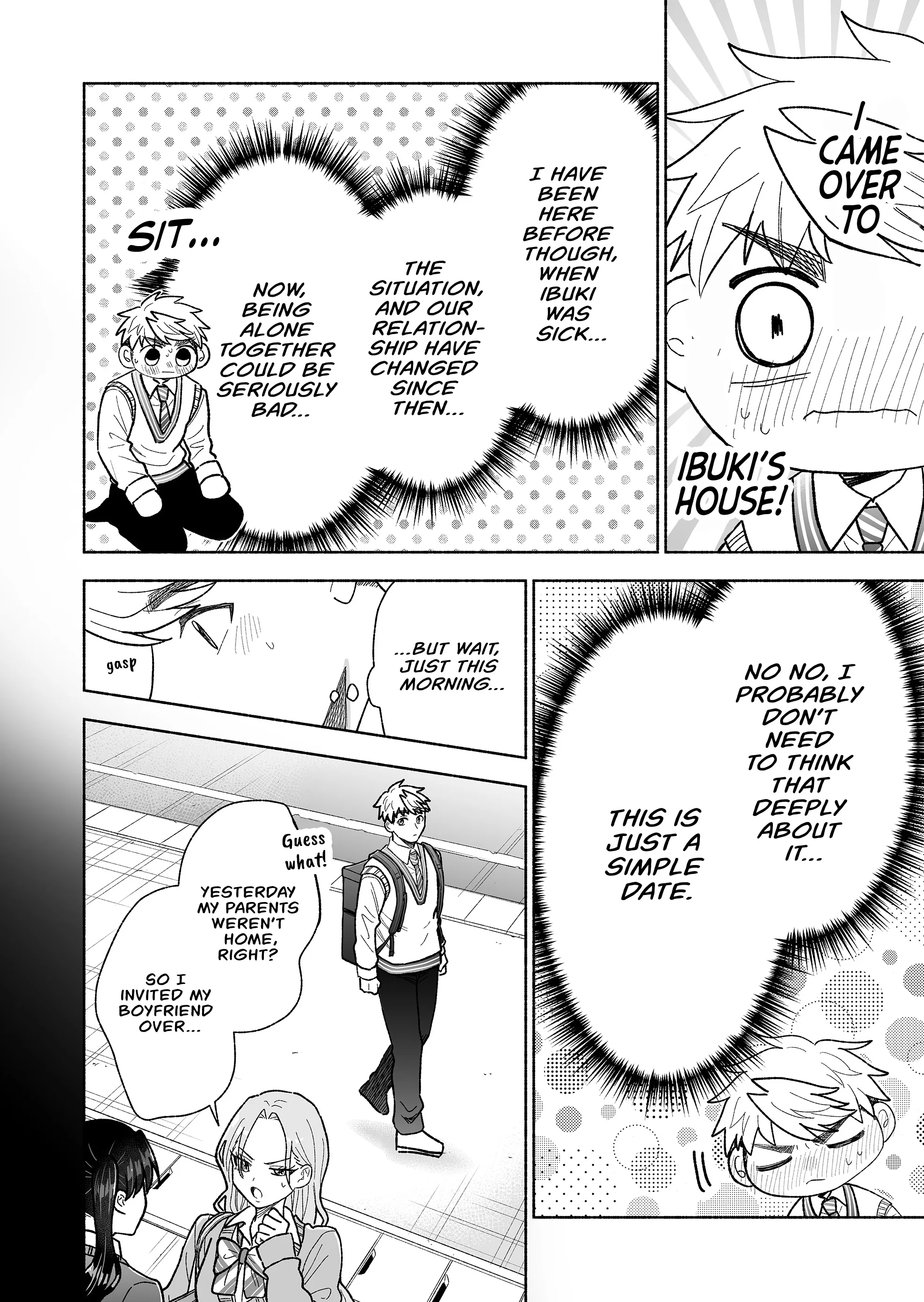 Kakkoii Onnanoko to 12-centi no Yakusoku capítulo 54, página 2