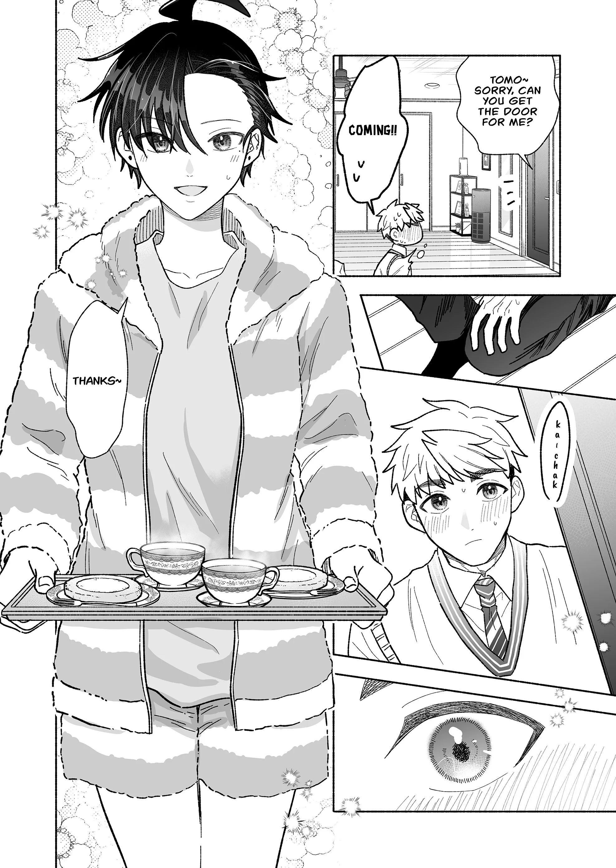 Kakkoii Onnanoko to 12-centi no Yakusoku capítulo 54, página 4