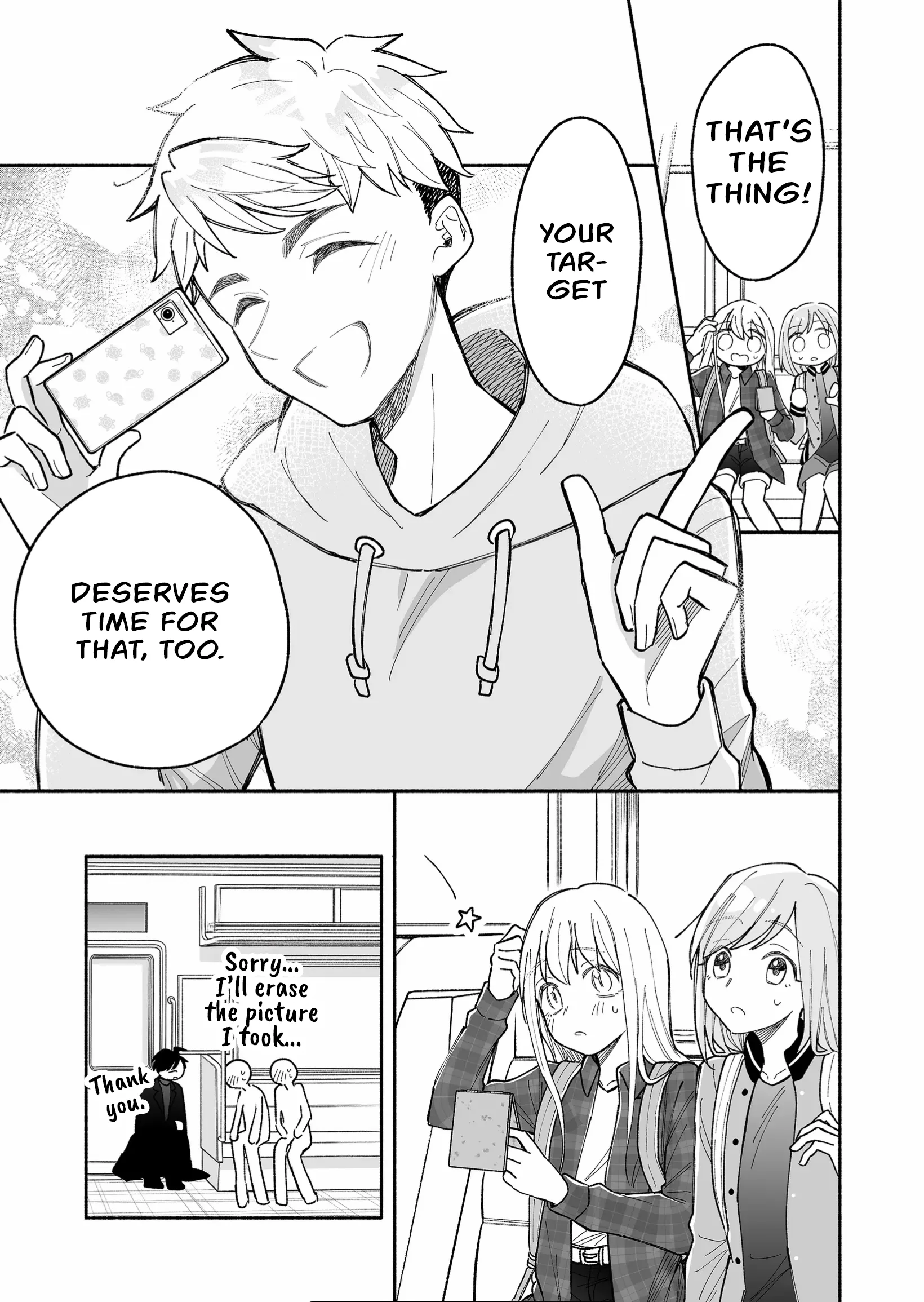 Kakkoii Onnanoko to 12-centi no Yakusoku capítulo 6, página 3