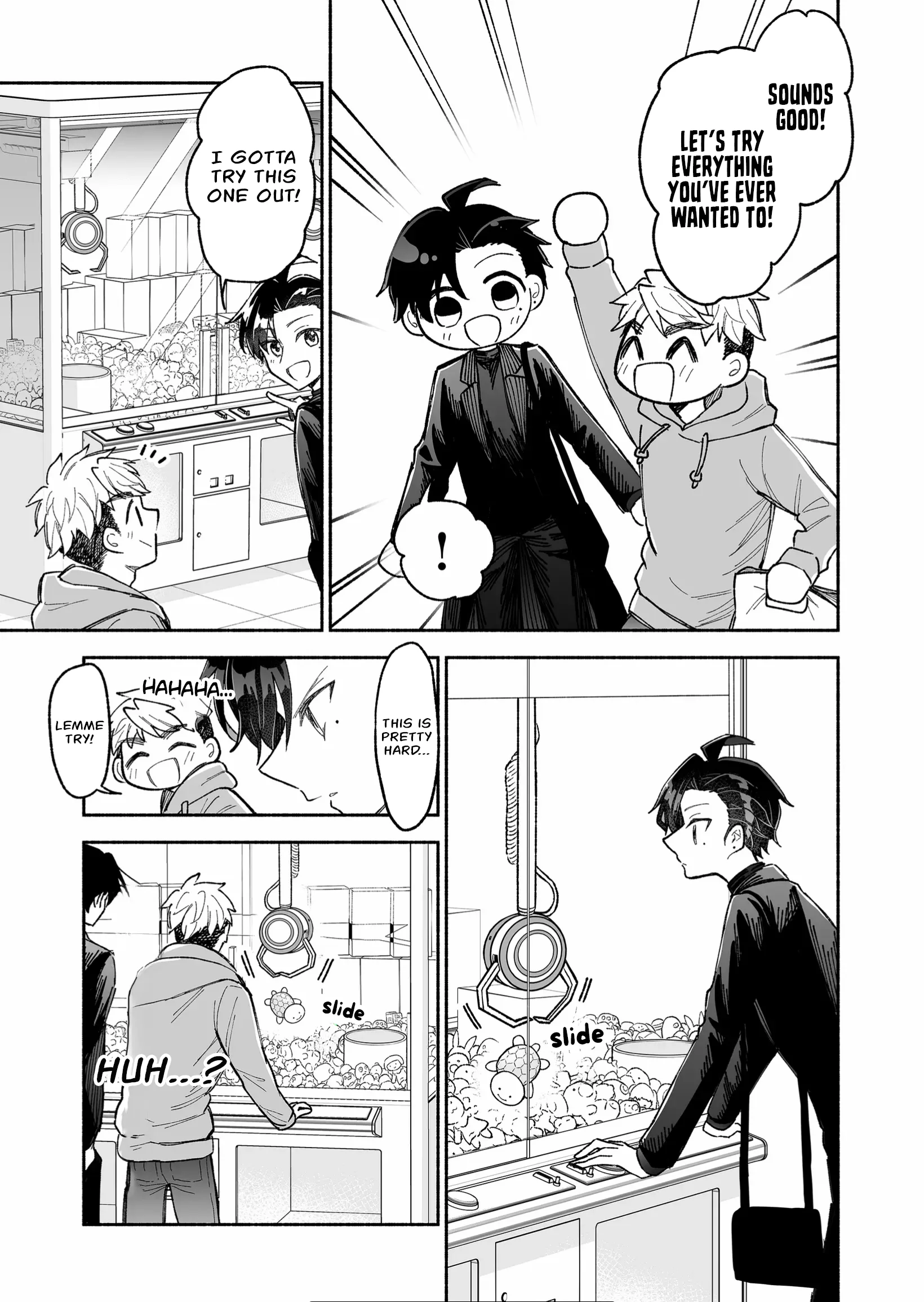 Kakkoii Onnanoko to 12-centi no Yakusoku capítulo 7, página 3