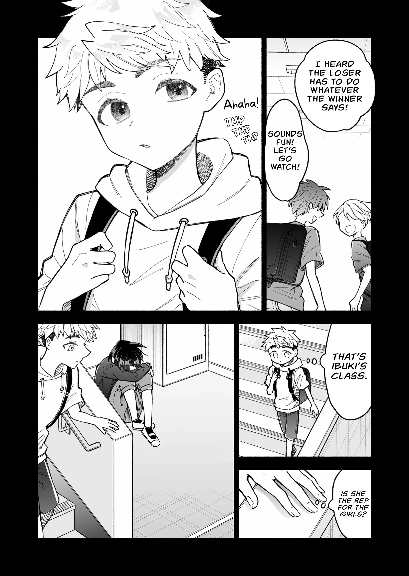 Kakkoii Onnanoko to 12-centi no Yakusoku capítulo 9, página 3