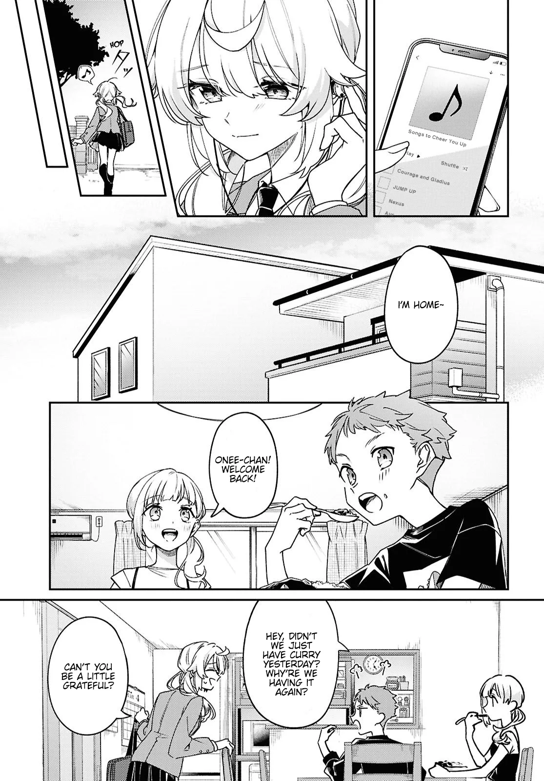 Kimi ga Hoeru Tame no Uta wo, capítulo 1, página 7