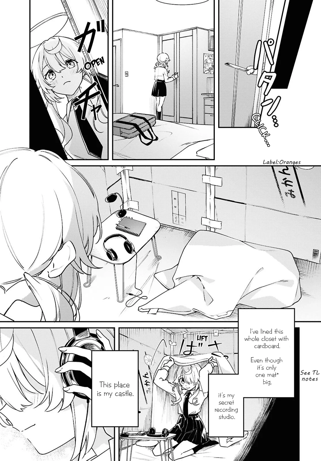 Kimi ga Hoeru Tame no Uta wo, capítulo 1, página 9