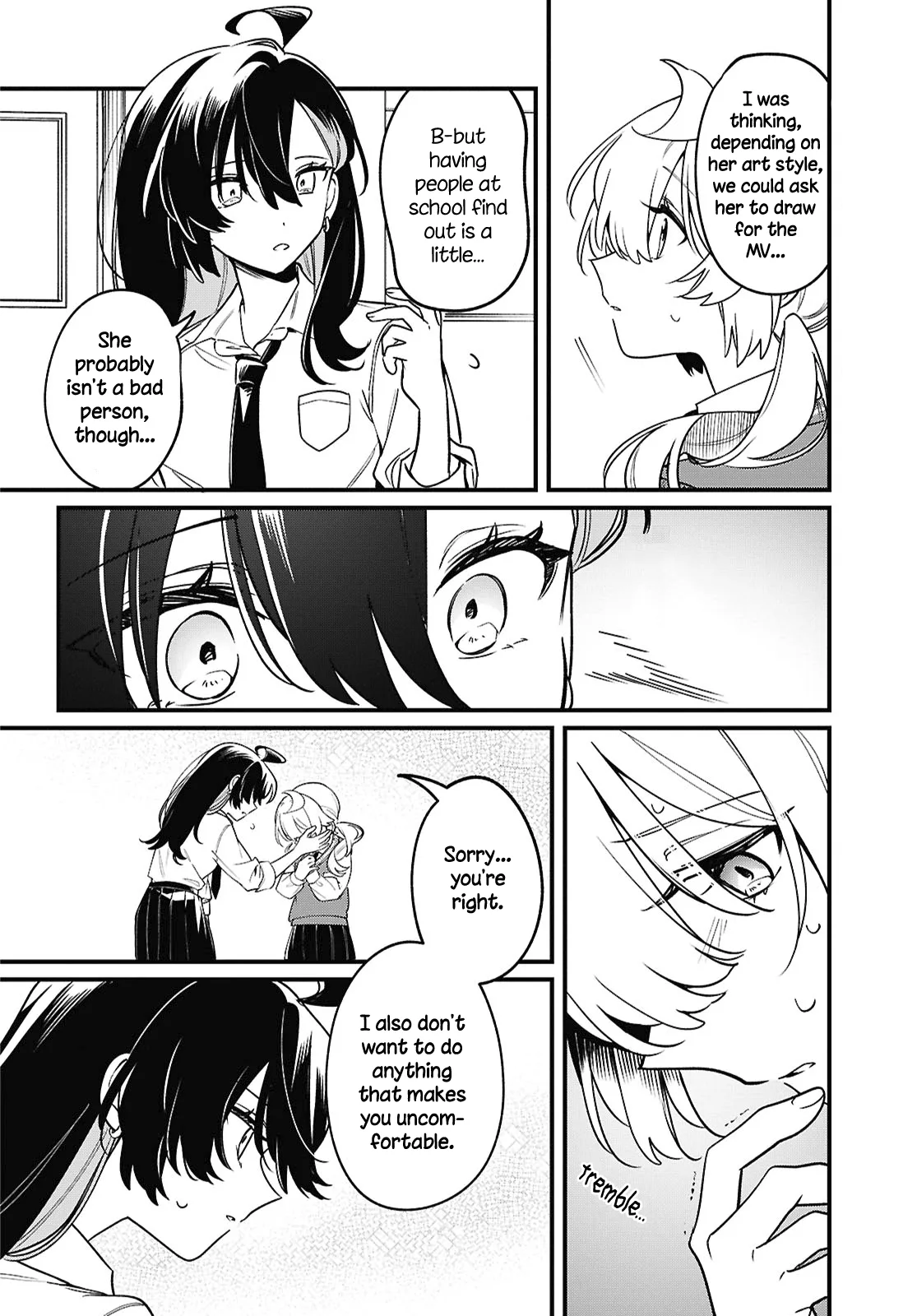 Kimi ga Hoeru Tame no Uta wo, capítulo 10, página 15