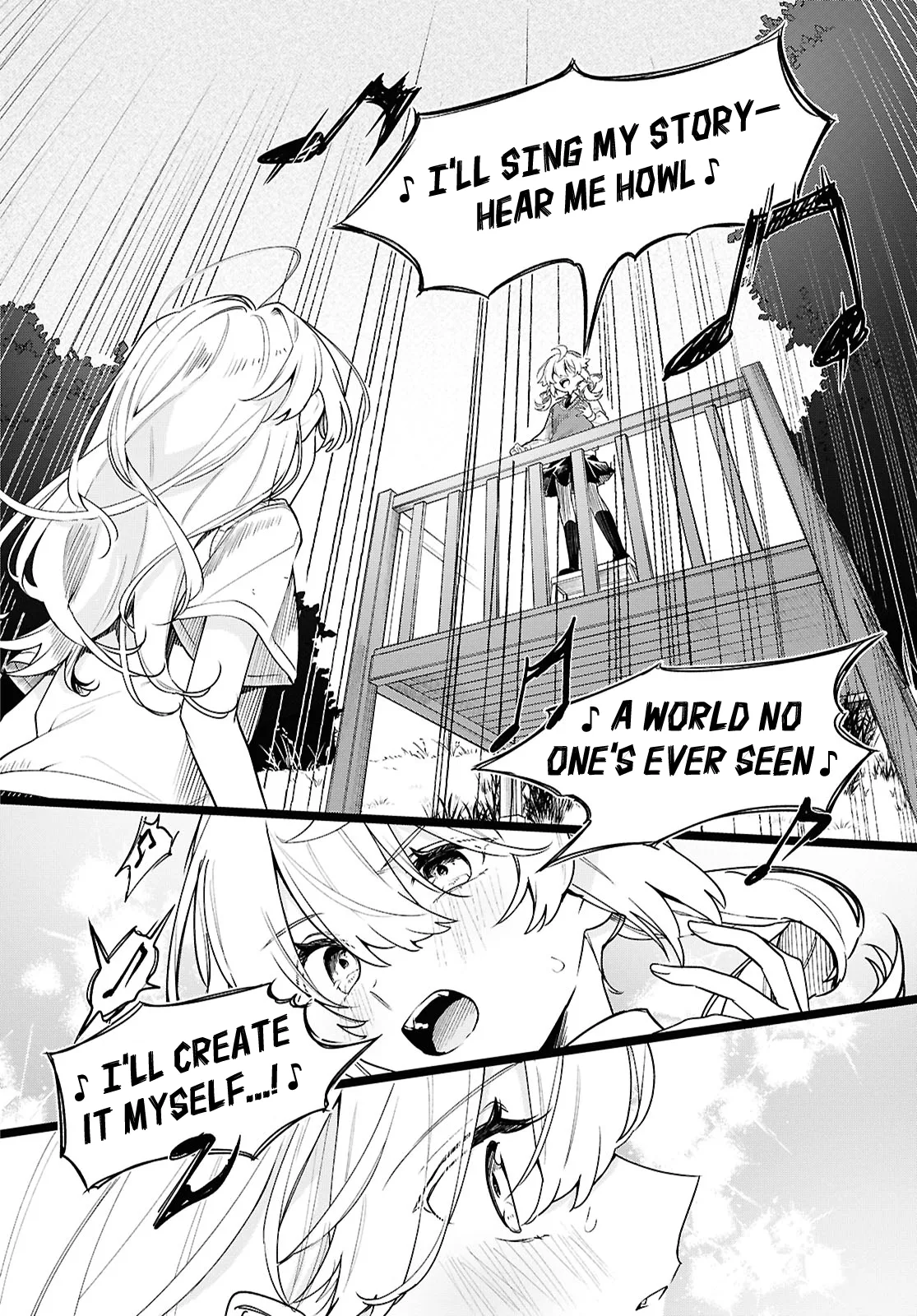 Kimi ga Hoeru Tame no Uta wo, capítulo 11, página 28